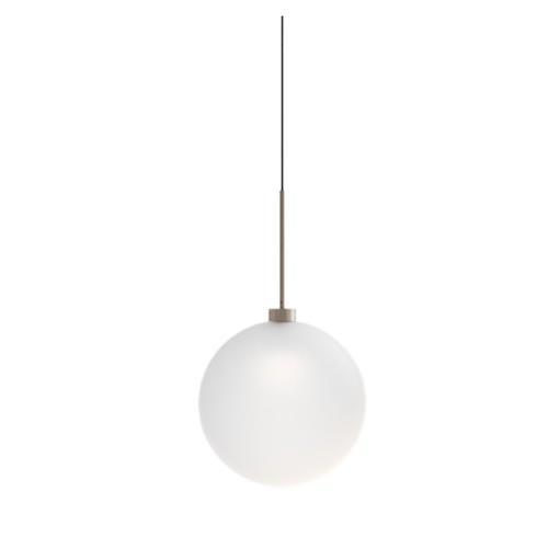 Lampadario Karman Opium 1, diametro 30 mm, Alluminio Satinato /semilucido.