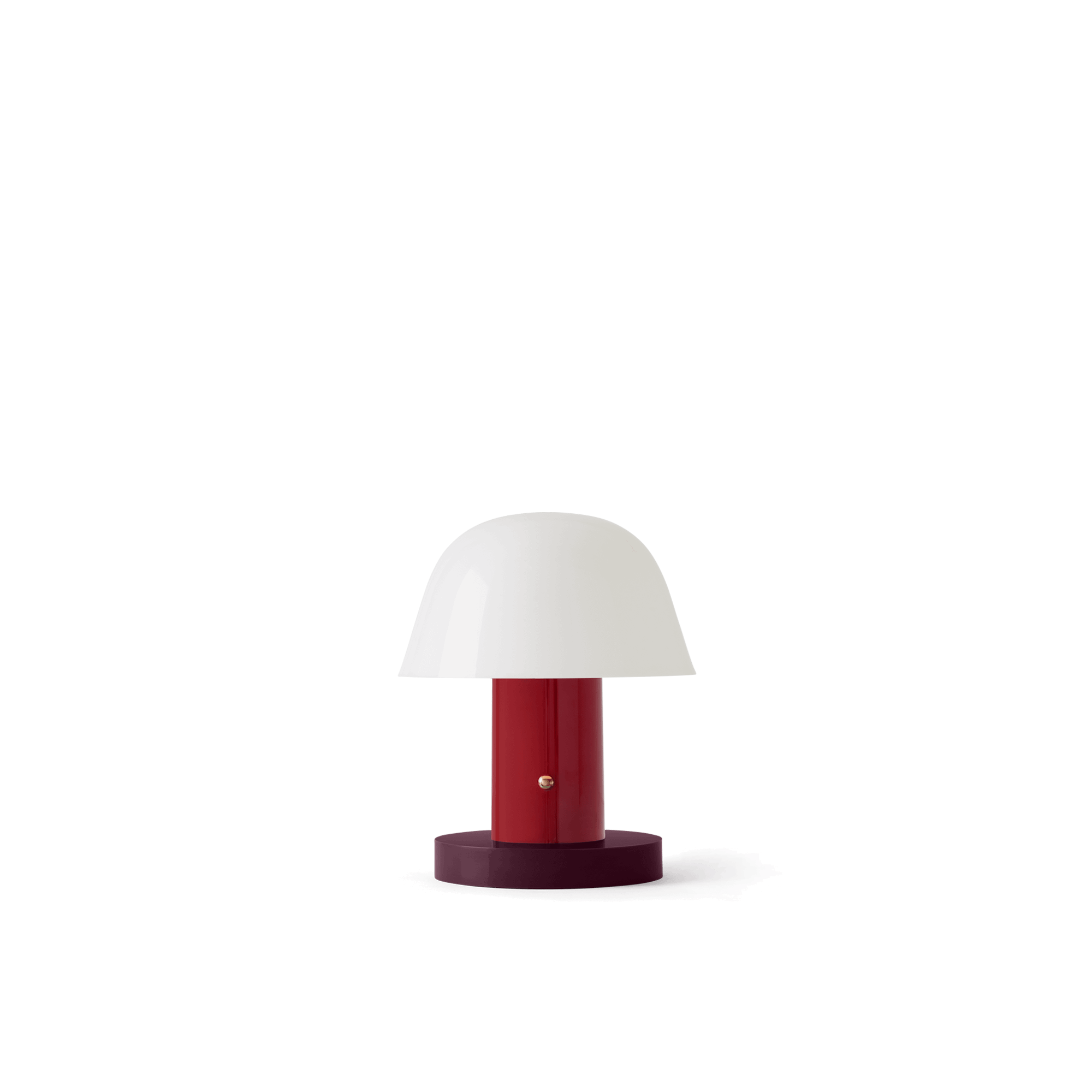 &Tradition Setago JH27 Table Lamp Maroon Brown /Grape