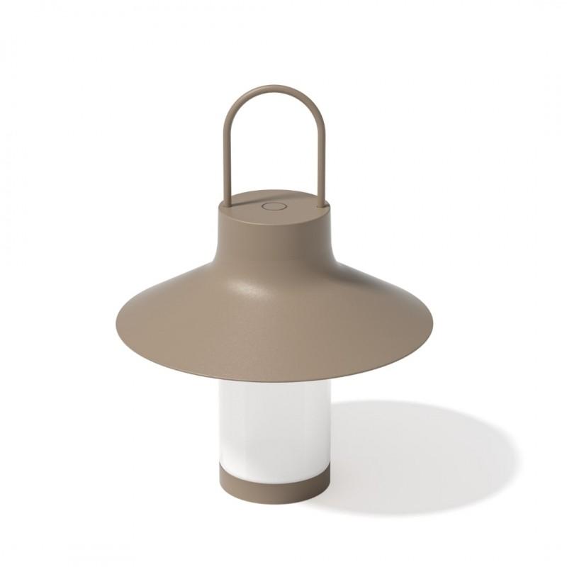 Loom Design Shadow L Draagbare Lamp Grijs Beige