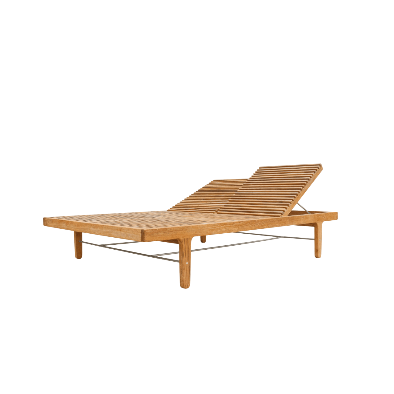Sibast Furniture RIB -aurinkovuode, Kaksikerroksinen Tiikkipuu