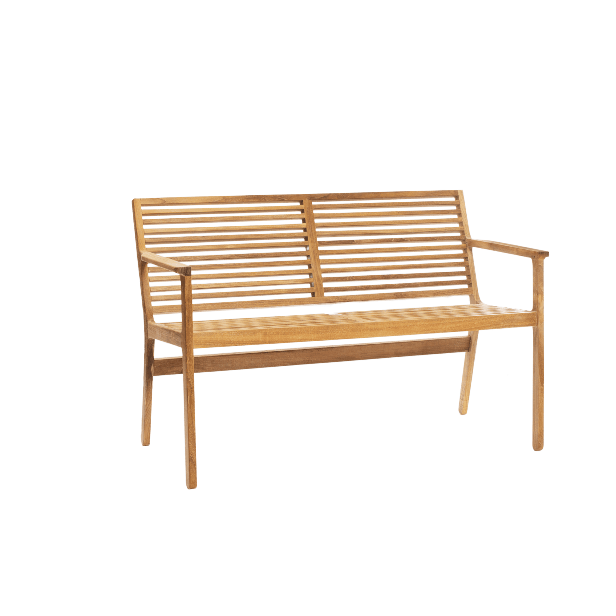 Sibast Furniture RIB 2,5-hengen Puutarhapenkki Tiikki