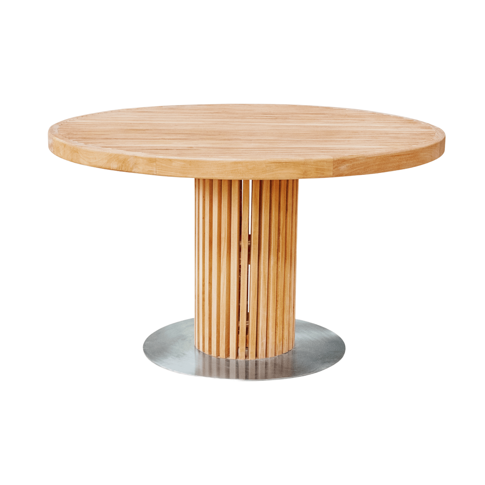 Sibast Furniture RIB Tavolo da Giardino Rotondo Ø130 Teak