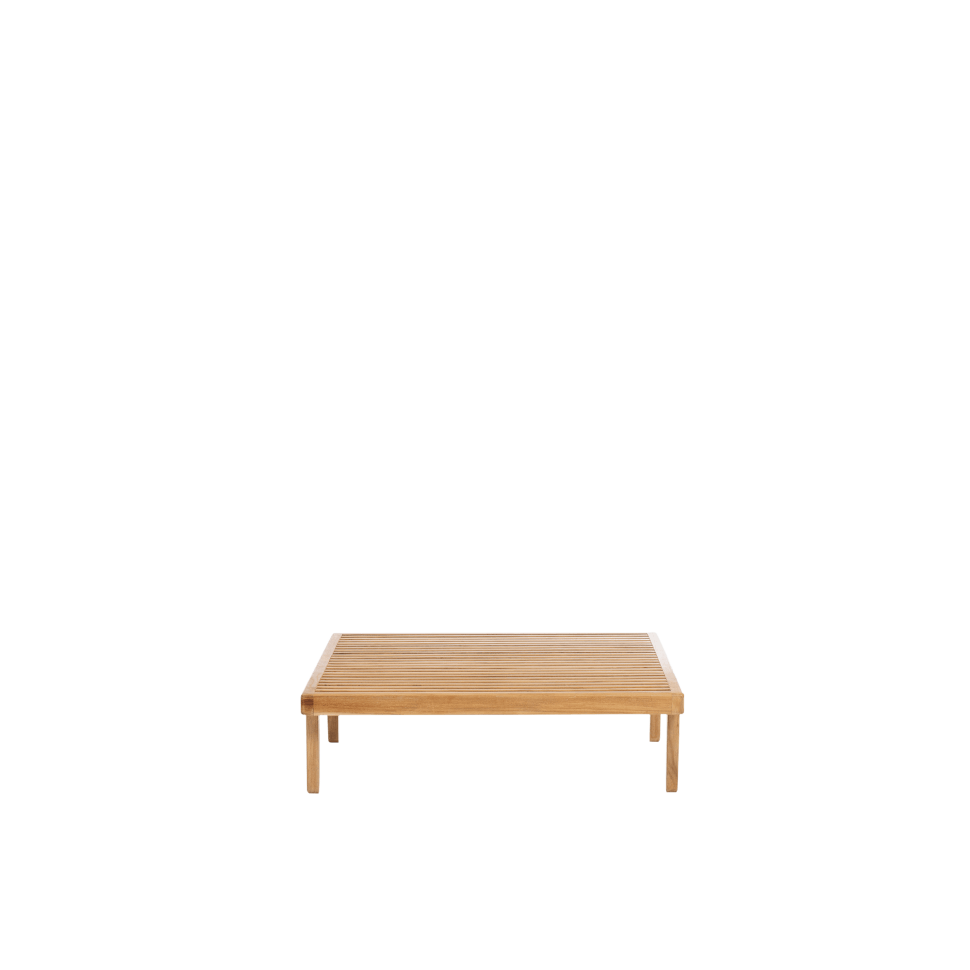 Sibast Furniture RIB Ottoman voor Tuinbank van Teakhout