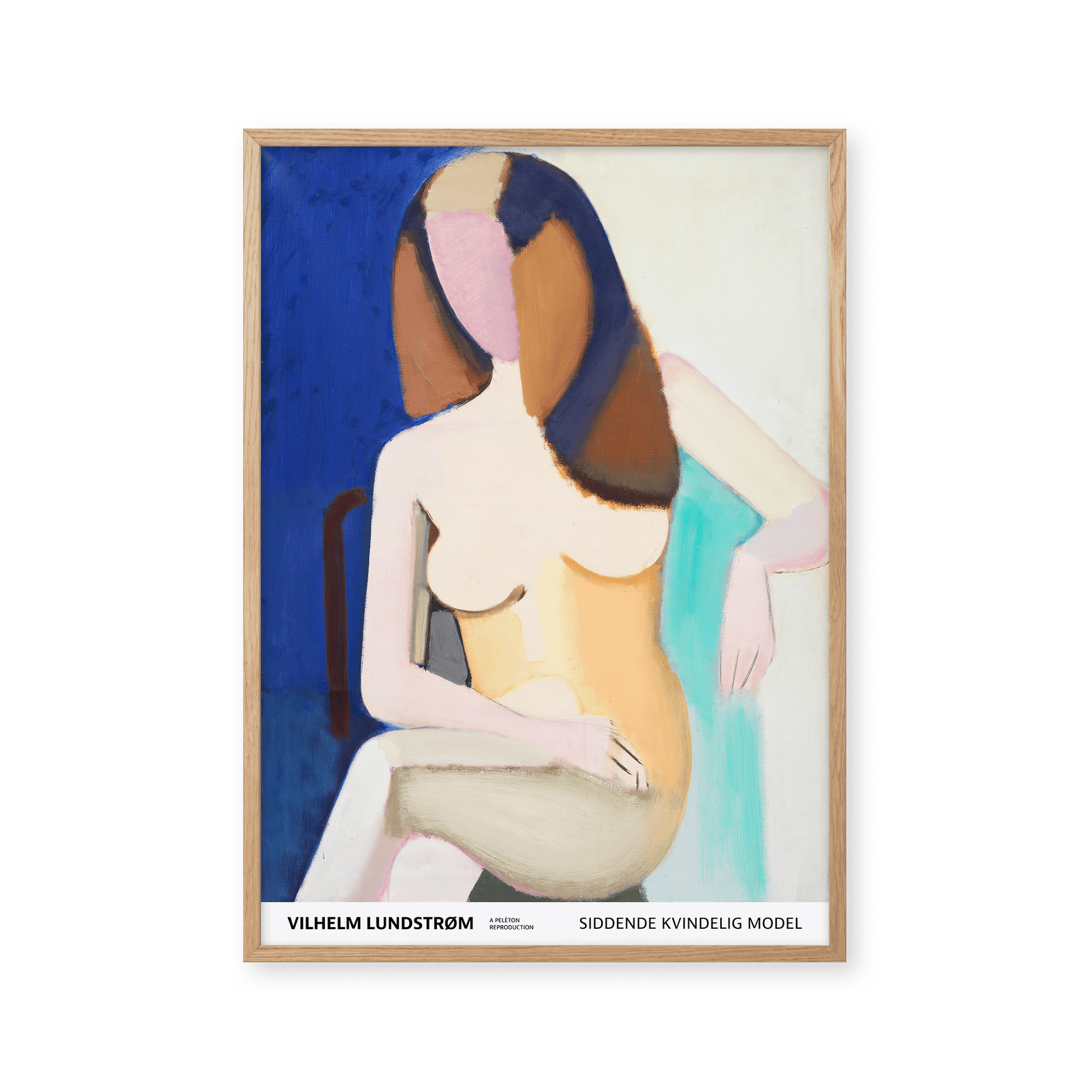 Peléton Seated Female Model, 1952 70x100 Poster