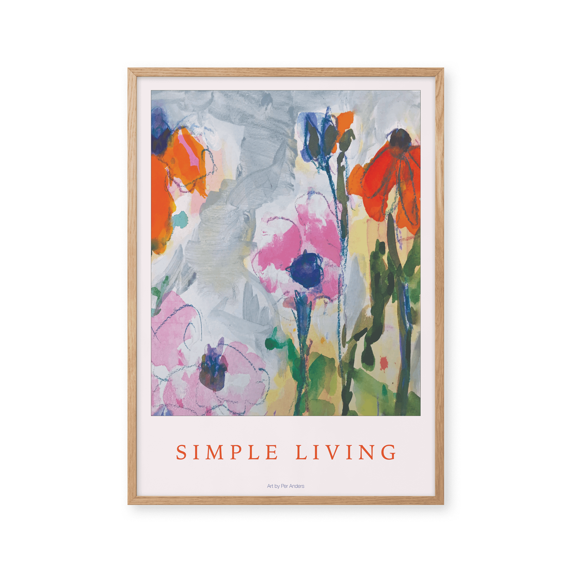 Peléton Simple Living 70x100 Poster