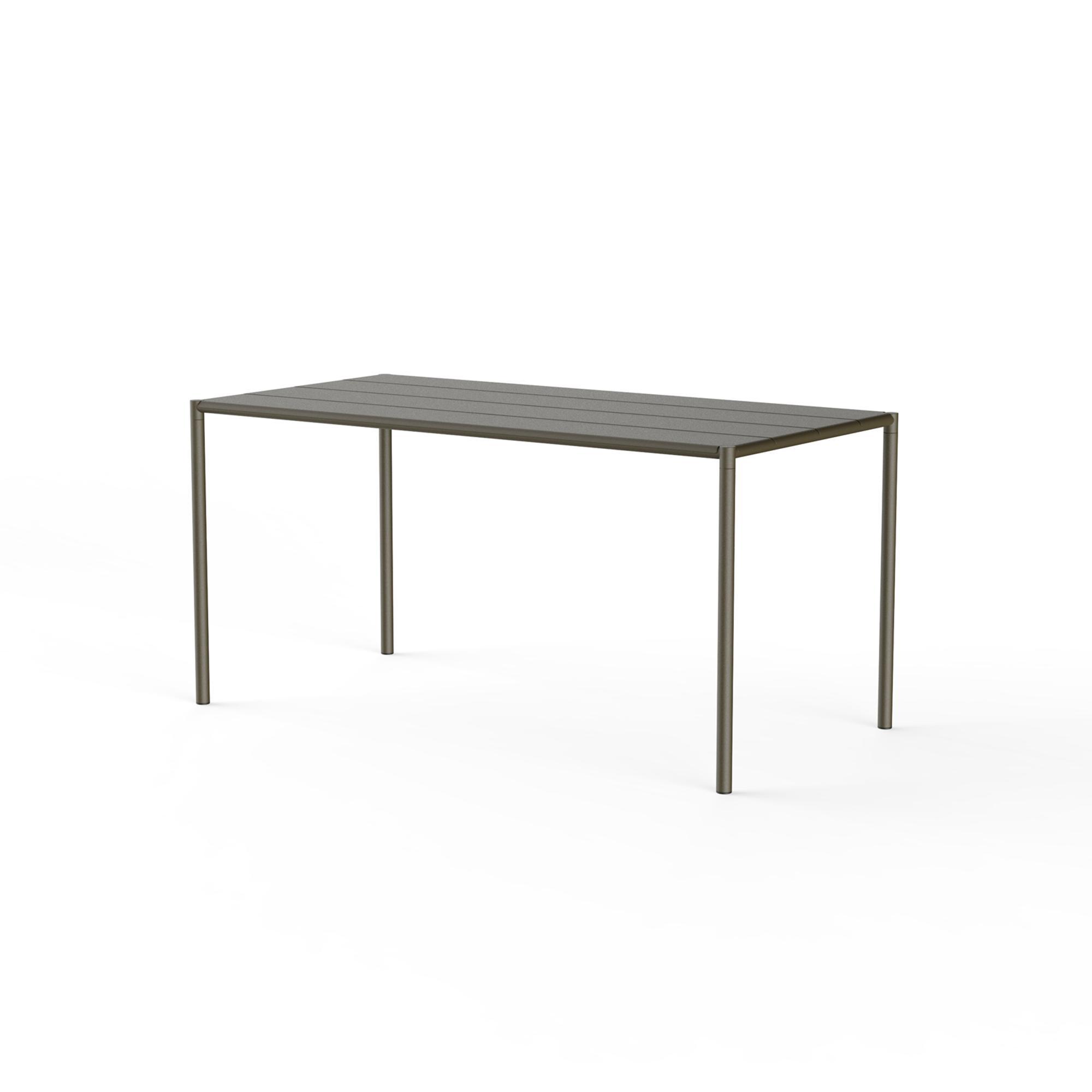 Mesa de comedor NINE Sine 151 x 75,5 cm Verde oscuro