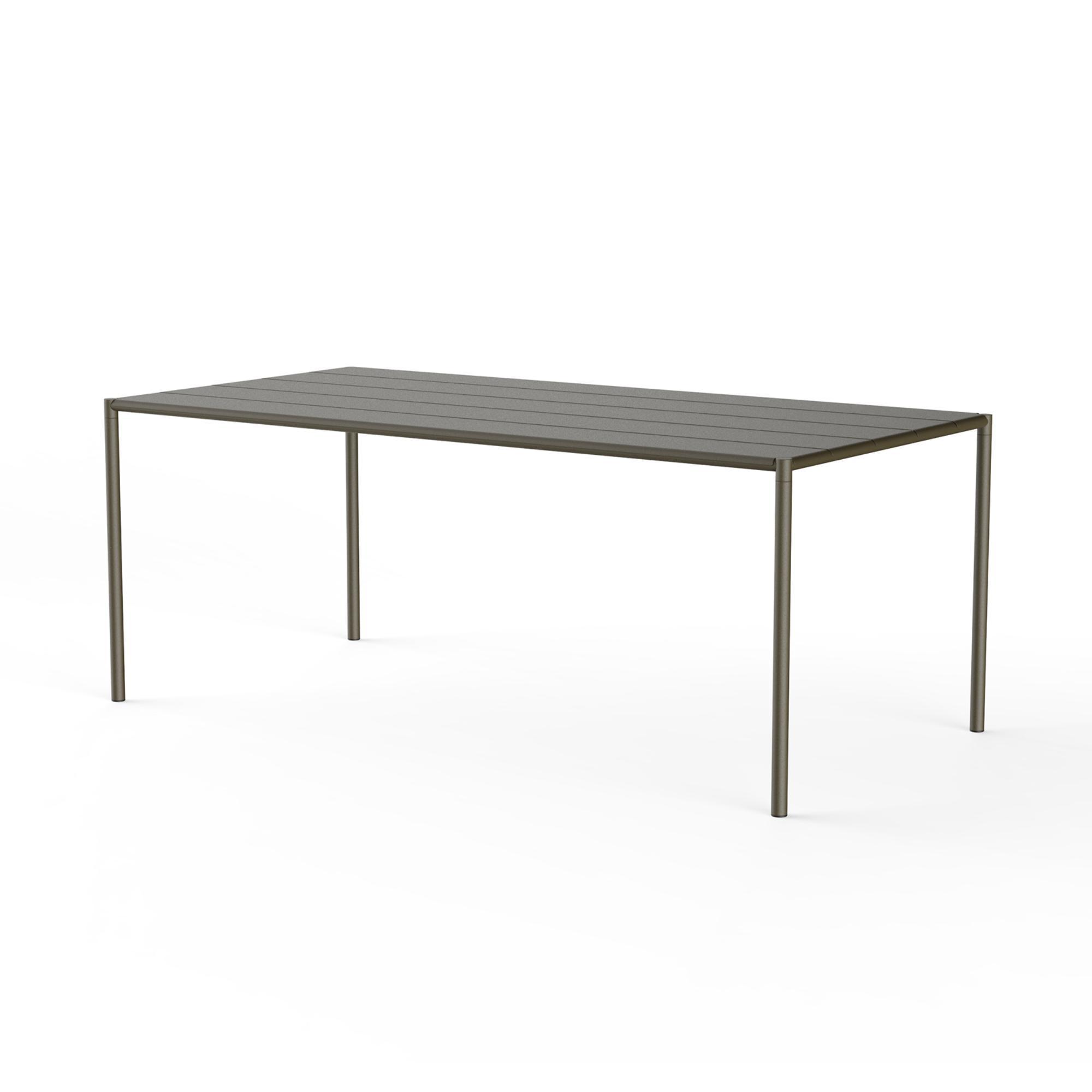 Mesa de comedor NINE Sine 189 x 94,5 cm Verde oscuro
