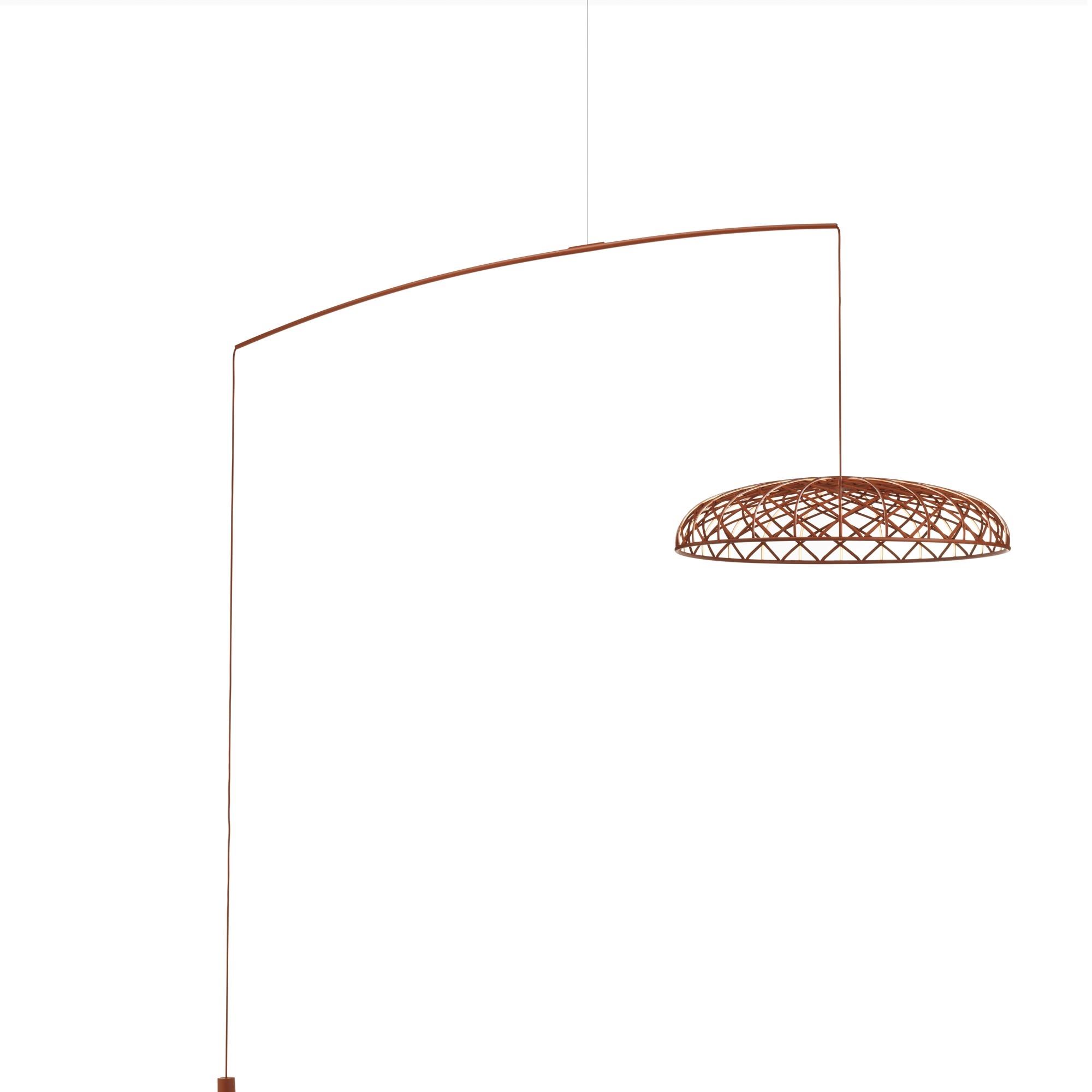 Flos Skynest Motion Pendant Brick Red