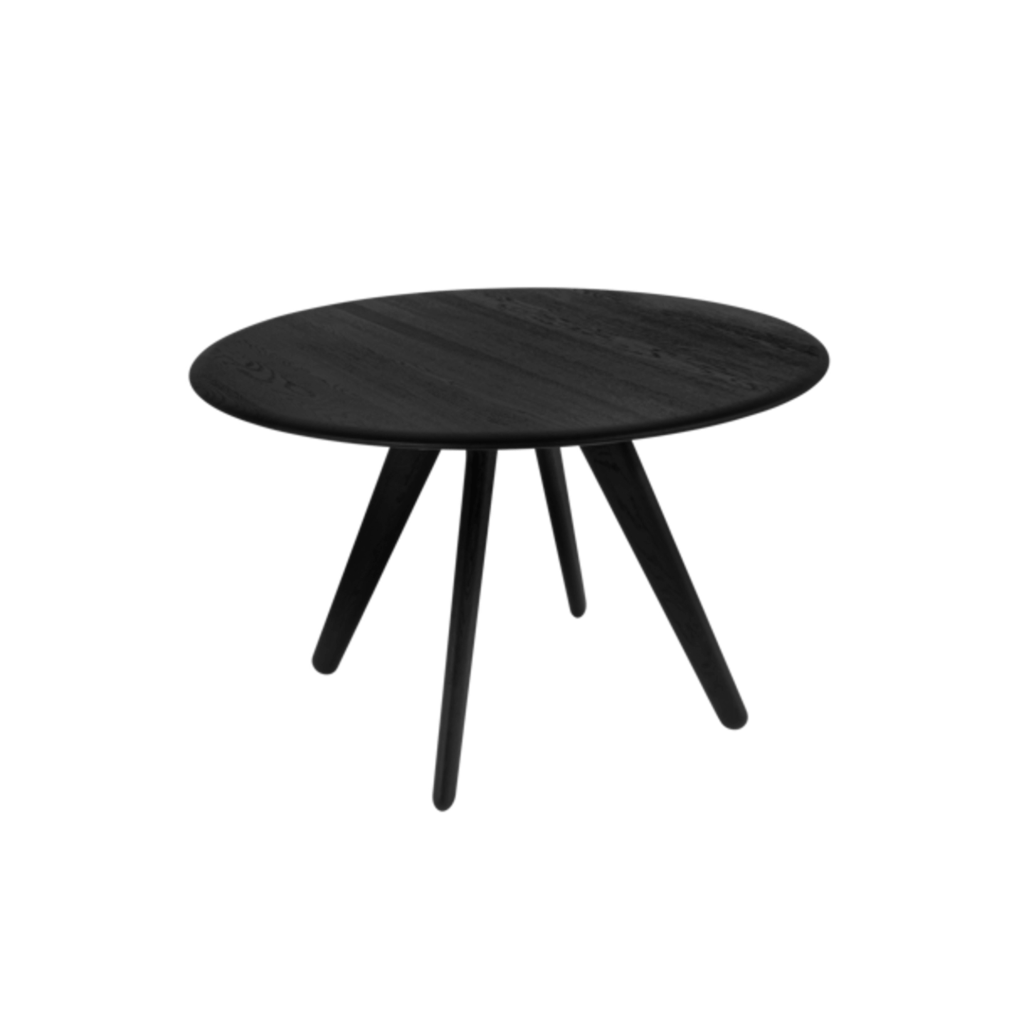 Tom Dixon Slab Table de Salle à Manger Ronde Ø120 Noir