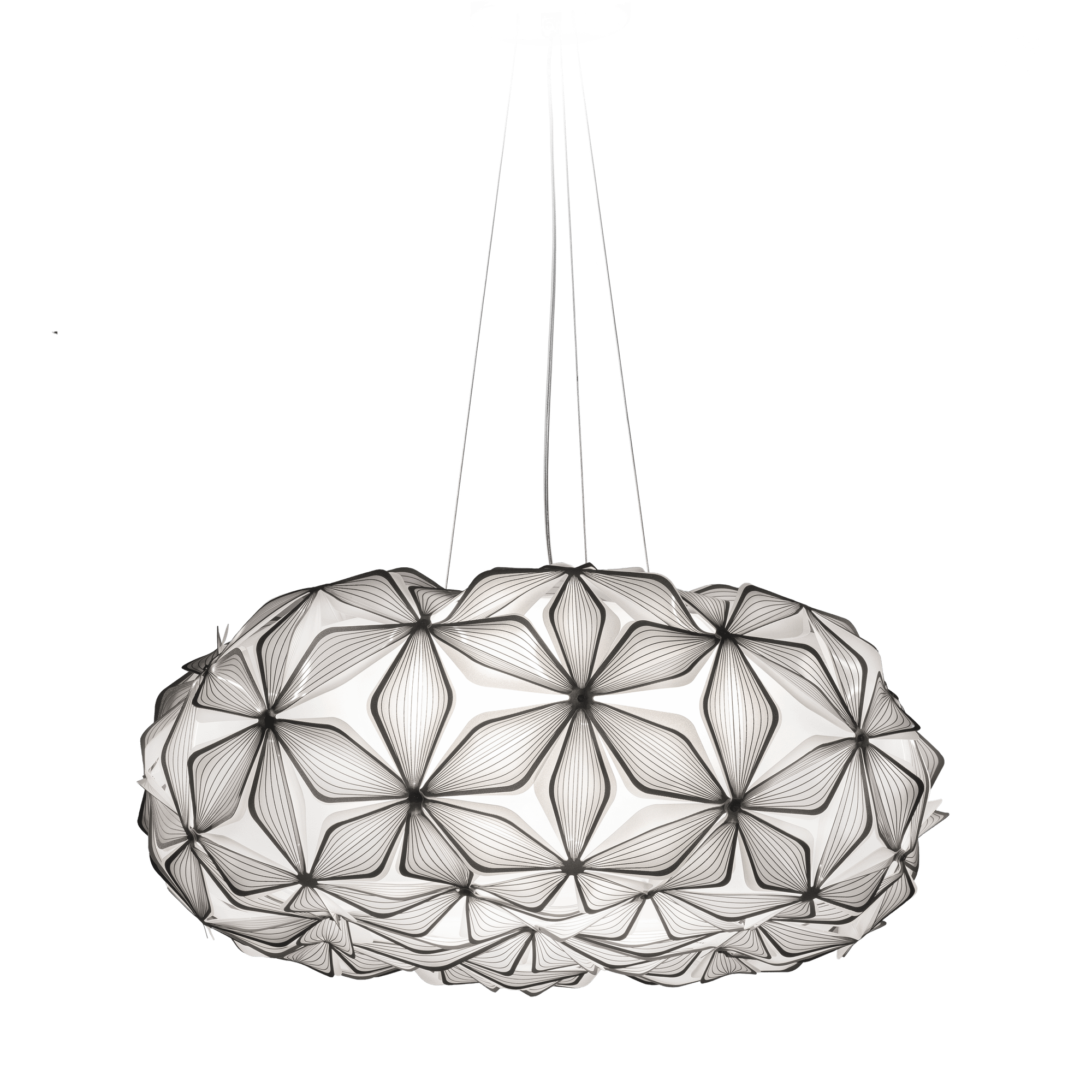 SLAMP C\'Est La Vie Pendelleuchte Groß Schwarz