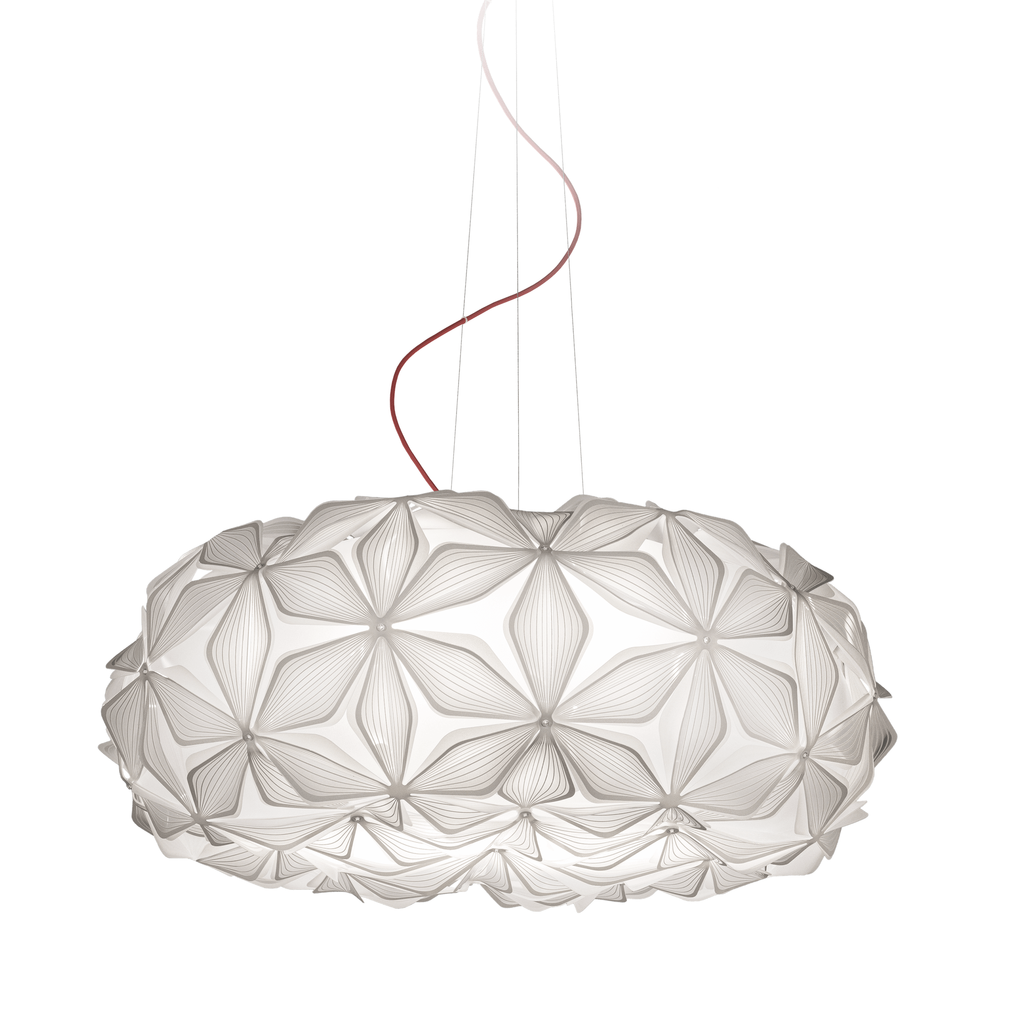 SLAMP C\'Est La Vie Pendant Large White/ Red