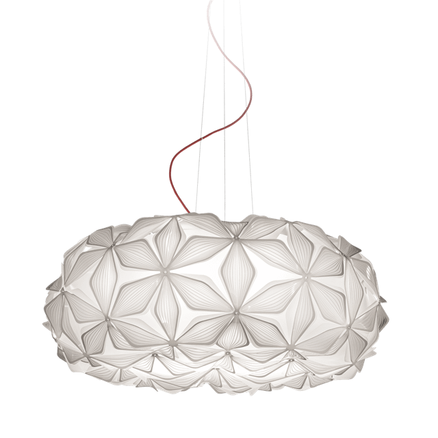 SLAMP C'Est La Vie Taklampa Stor Vit/ Röd