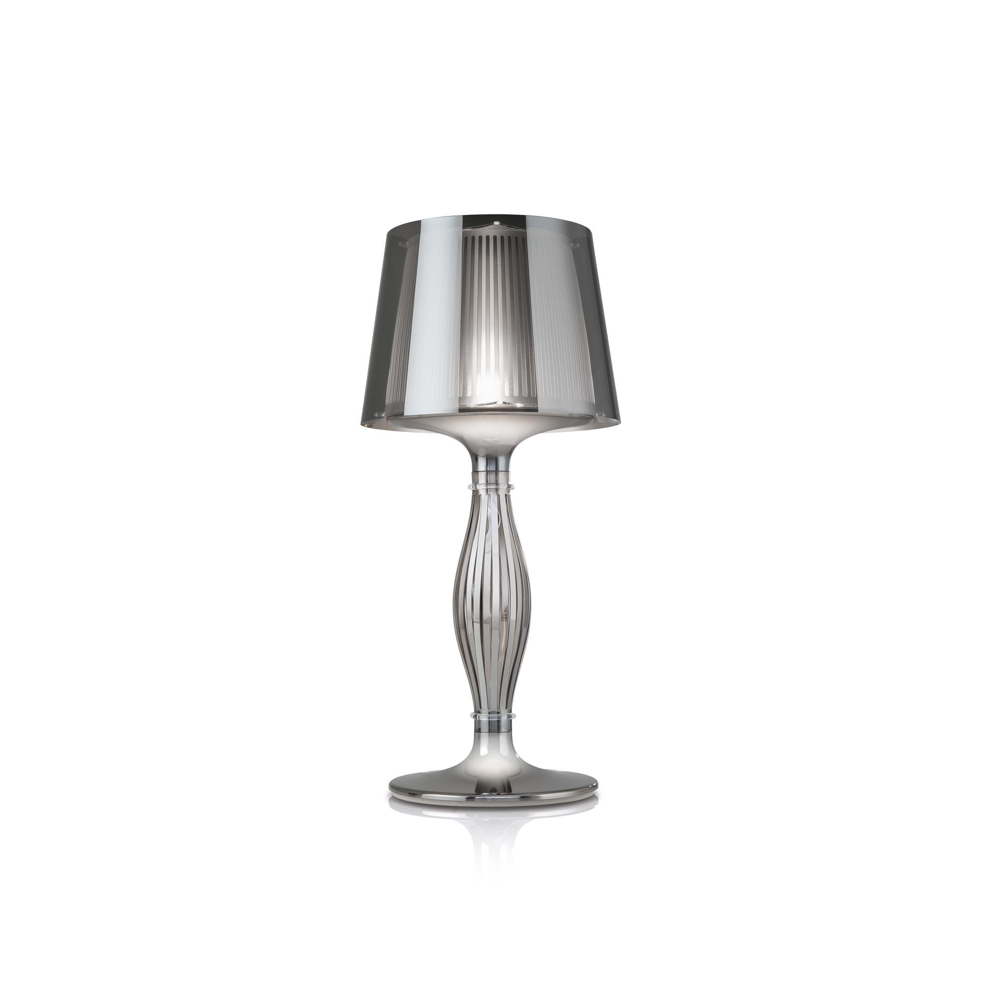 SLAMP Liza Table Lamp Pewter