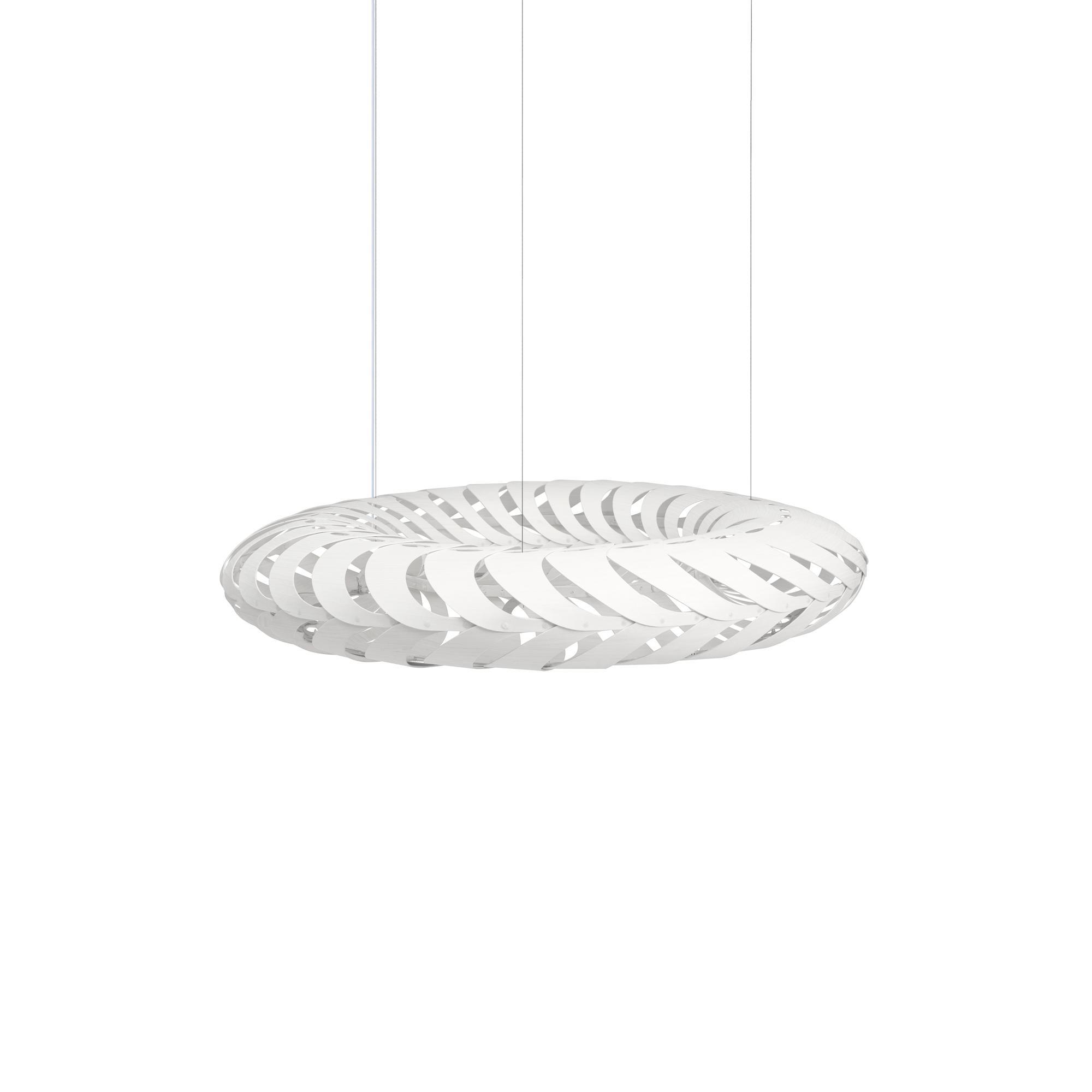 David Trubridge Maru Pendant Ø110 White 2 Sides