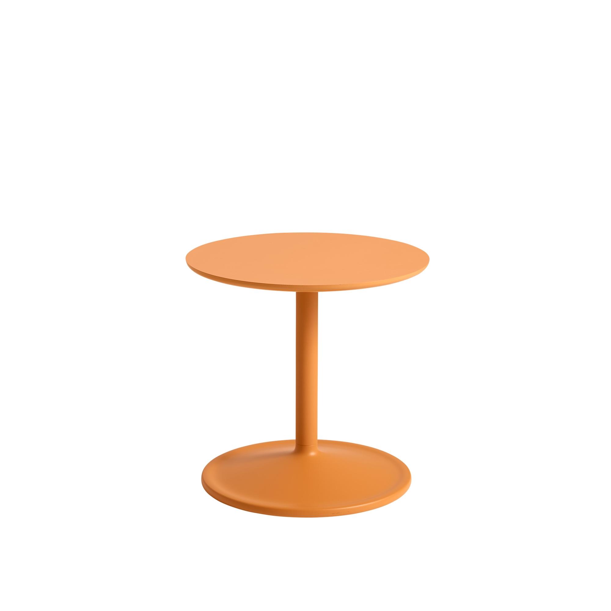 Muuto Soft Coffee Table Orange Ø41 H40