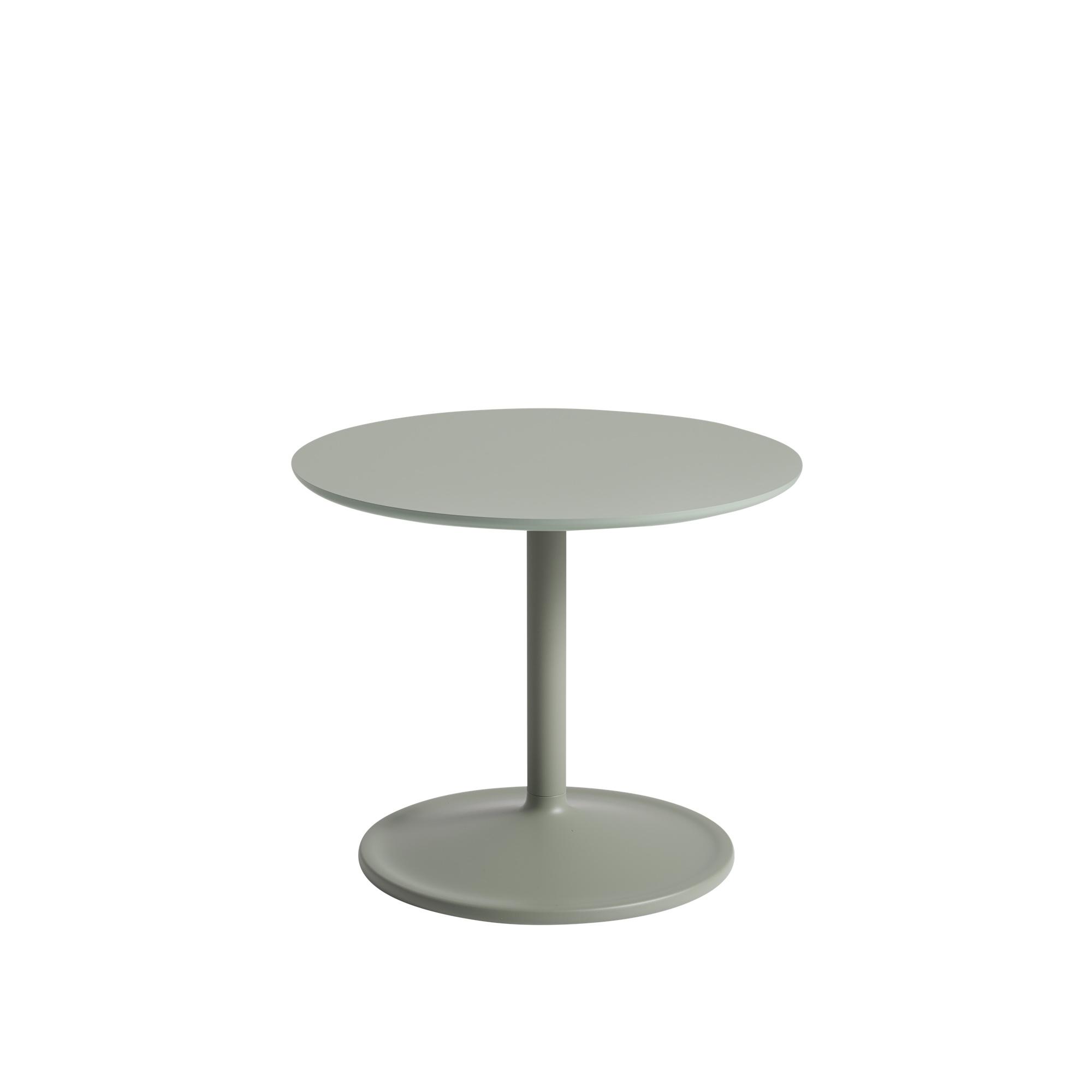 Muuto Soft Sofabord Støvet Grøn/Støvet Grøn Ø48 H40
