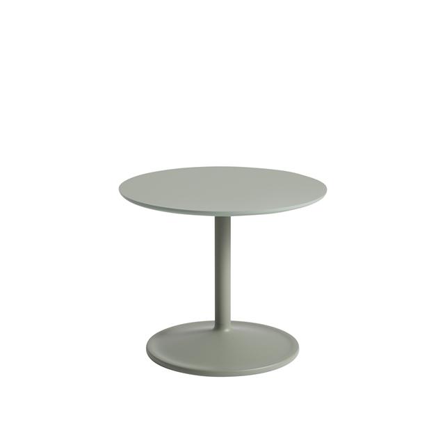 Muuto Soft Sofabord Støvet Grøn/Støvet Grøn Ø48 H40