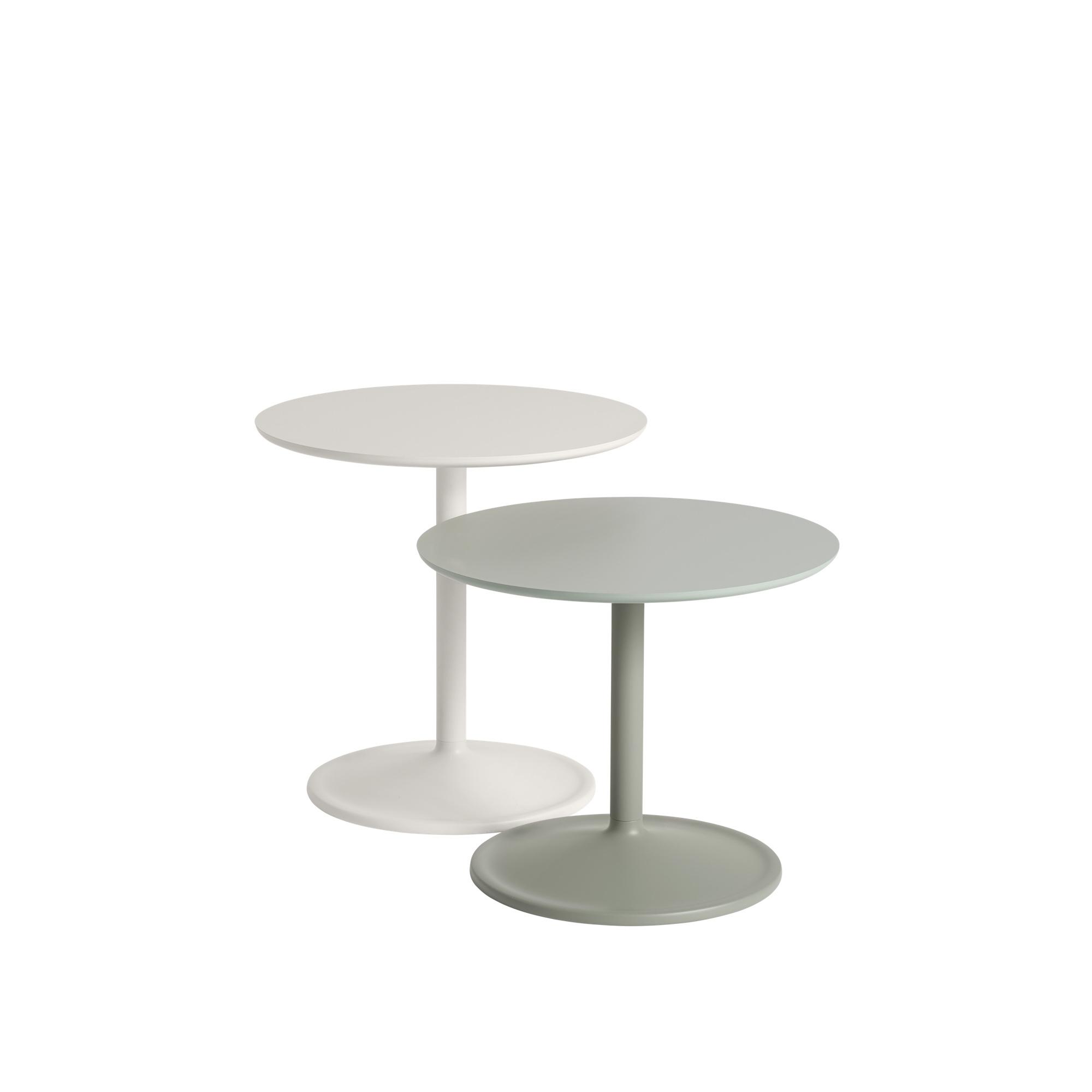 Muuto Soft Coffee Table Off-white Ø48 H40