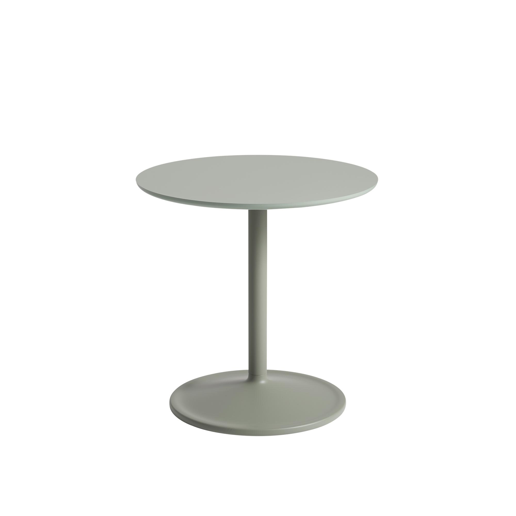 Muuto Soft Sofabord Støvet Grøn Ø48 H48