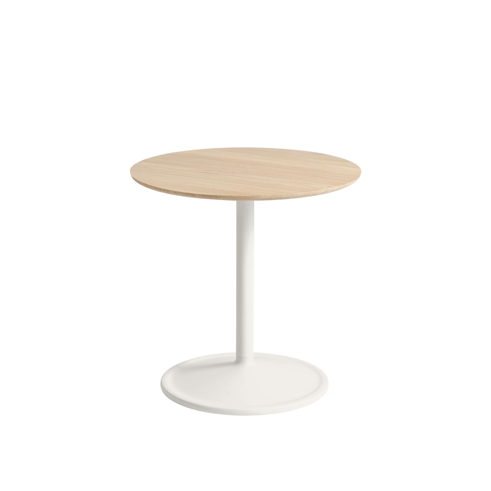 Muuto Soft Sofabord Eg/Råhvid Ø48 H48