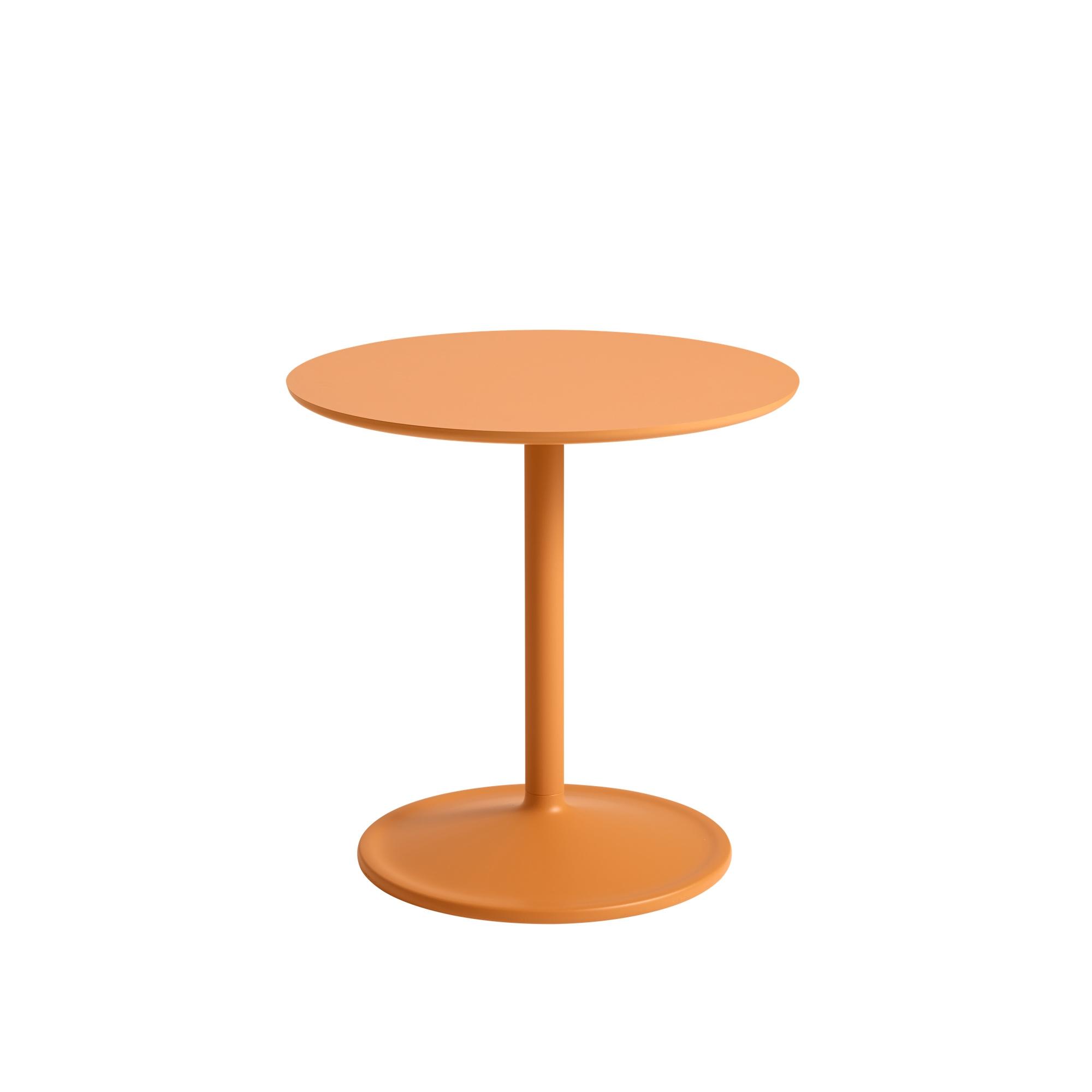 Tavolino Muuto Soft Arancione Ø48 H48