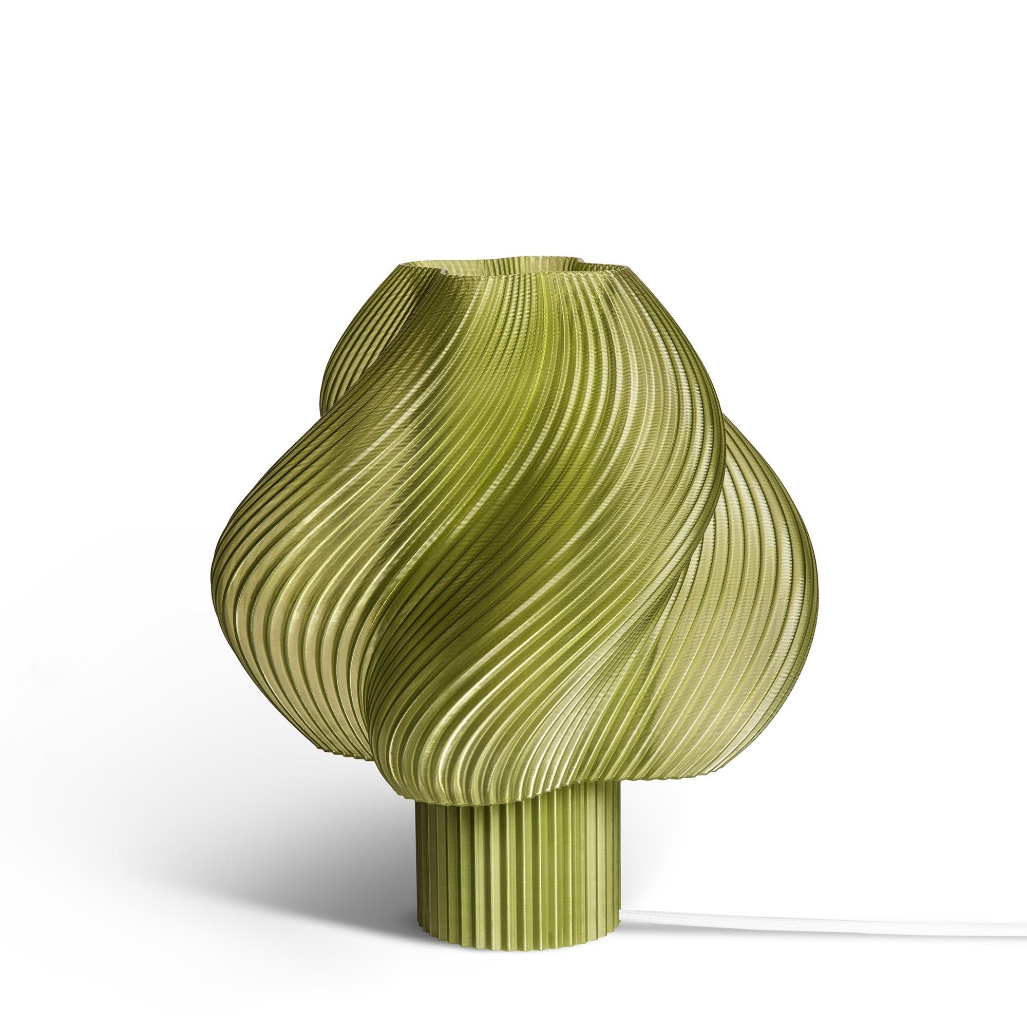 Crème Atelier Soft Serve Regular Table lamp Olive