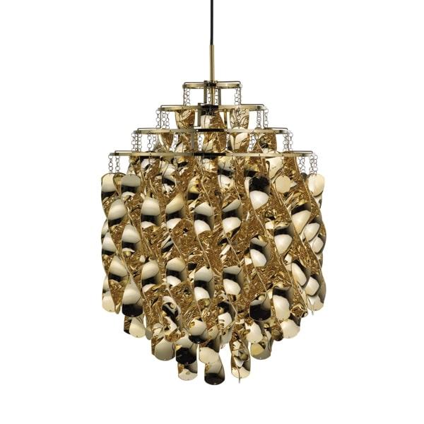 Verner Panton Spiral SP01 Pendant Gold