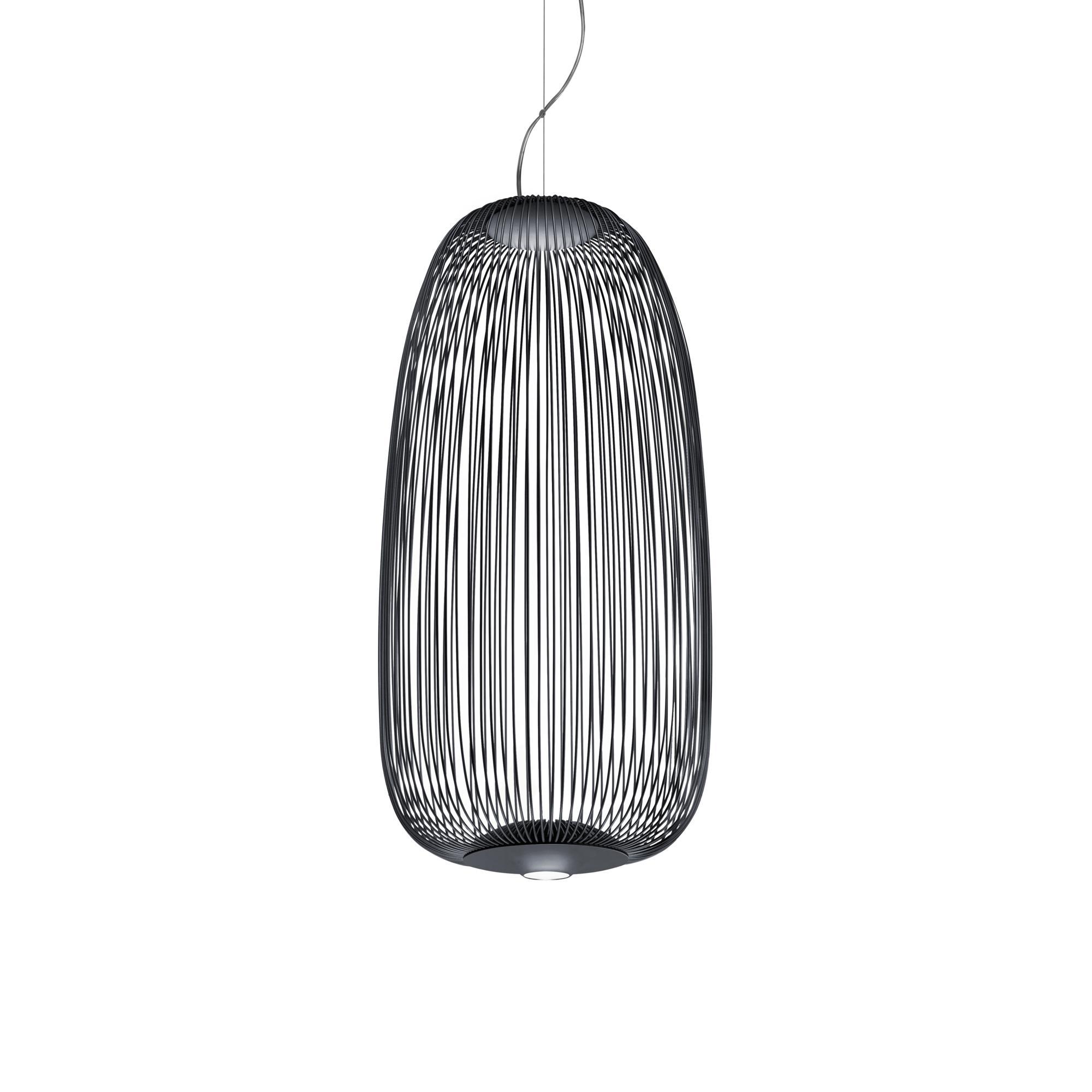Foscarini Spokes 1 Lámpara Colgante con LED Gris
