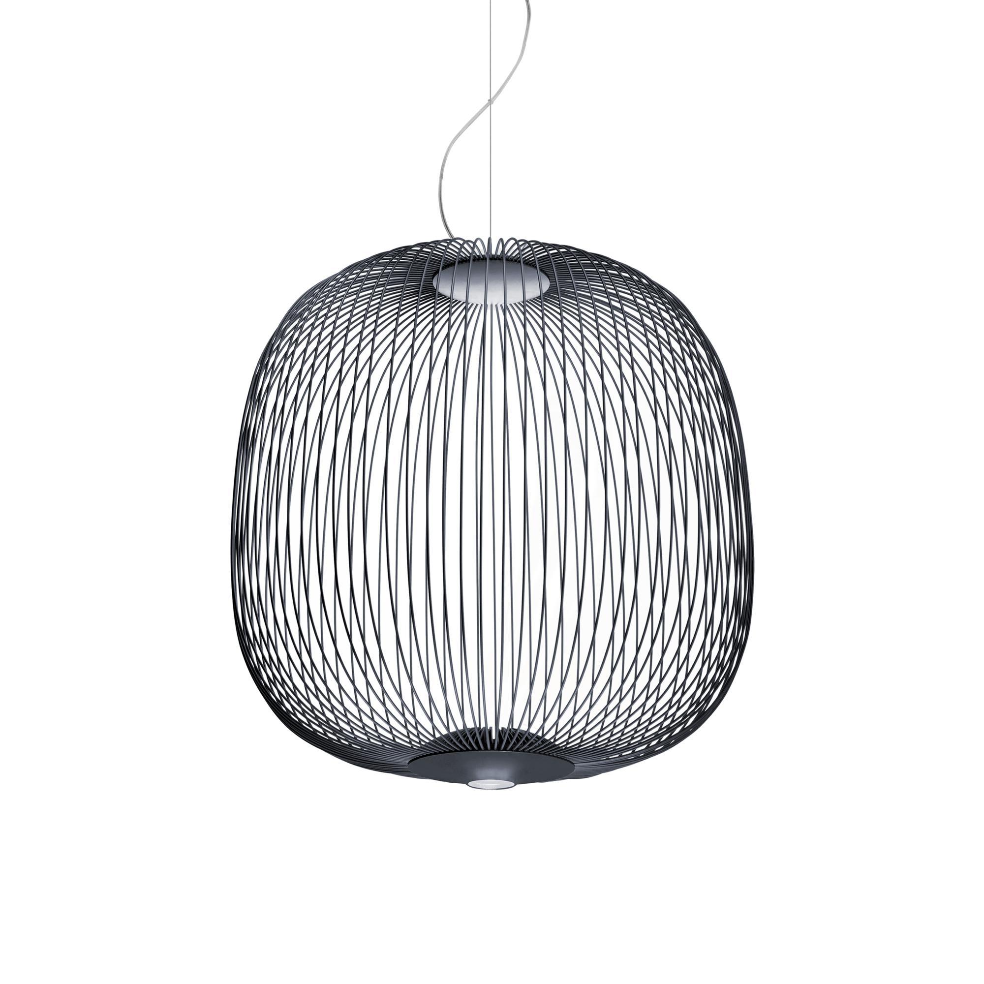 Foscarini Spokes 2 Pendant with Dimmer Gray