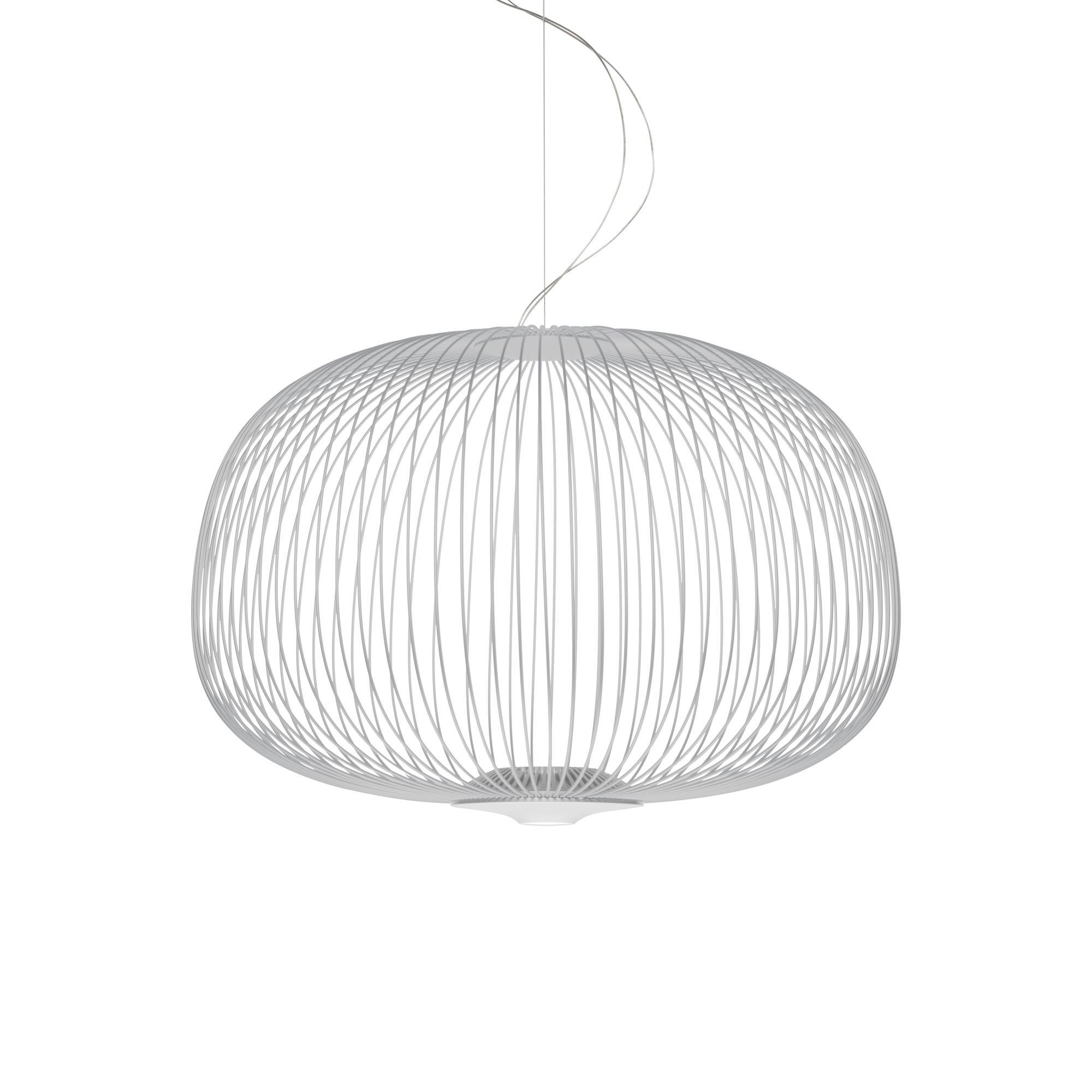 Foscarini Spokes 3 Pendant with Dimmer White