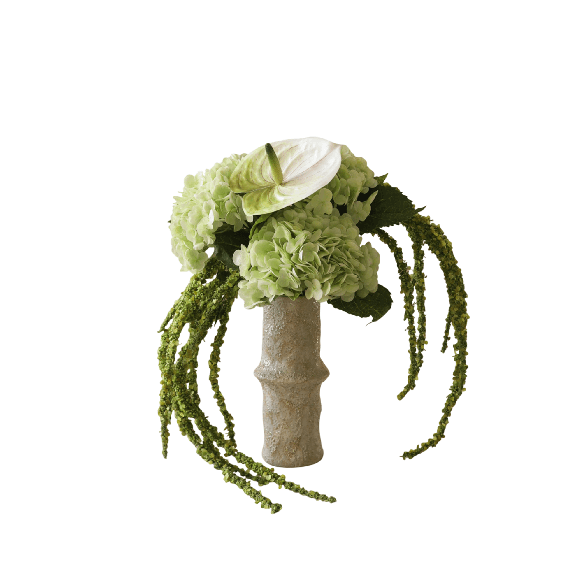 Botané Dewdrop Symphony Bouquet Green/ White