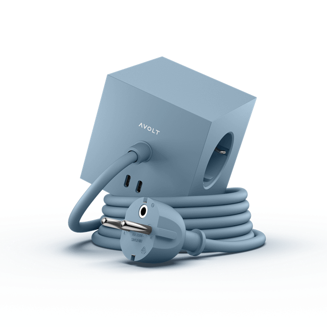 Billede af Avolt Square 1 USB C & Magnet 180cm Shark Blue
