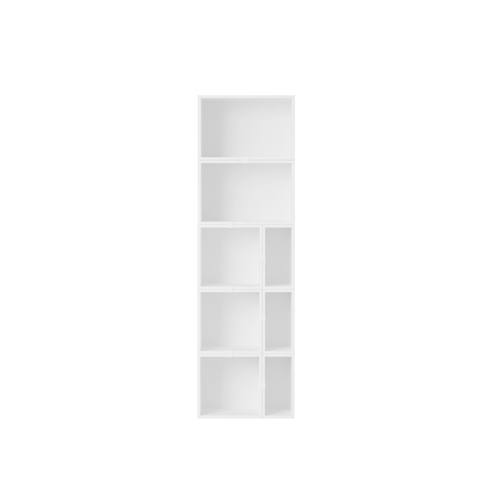 Muuto Stacked Bookcase Configuration 7 Biały