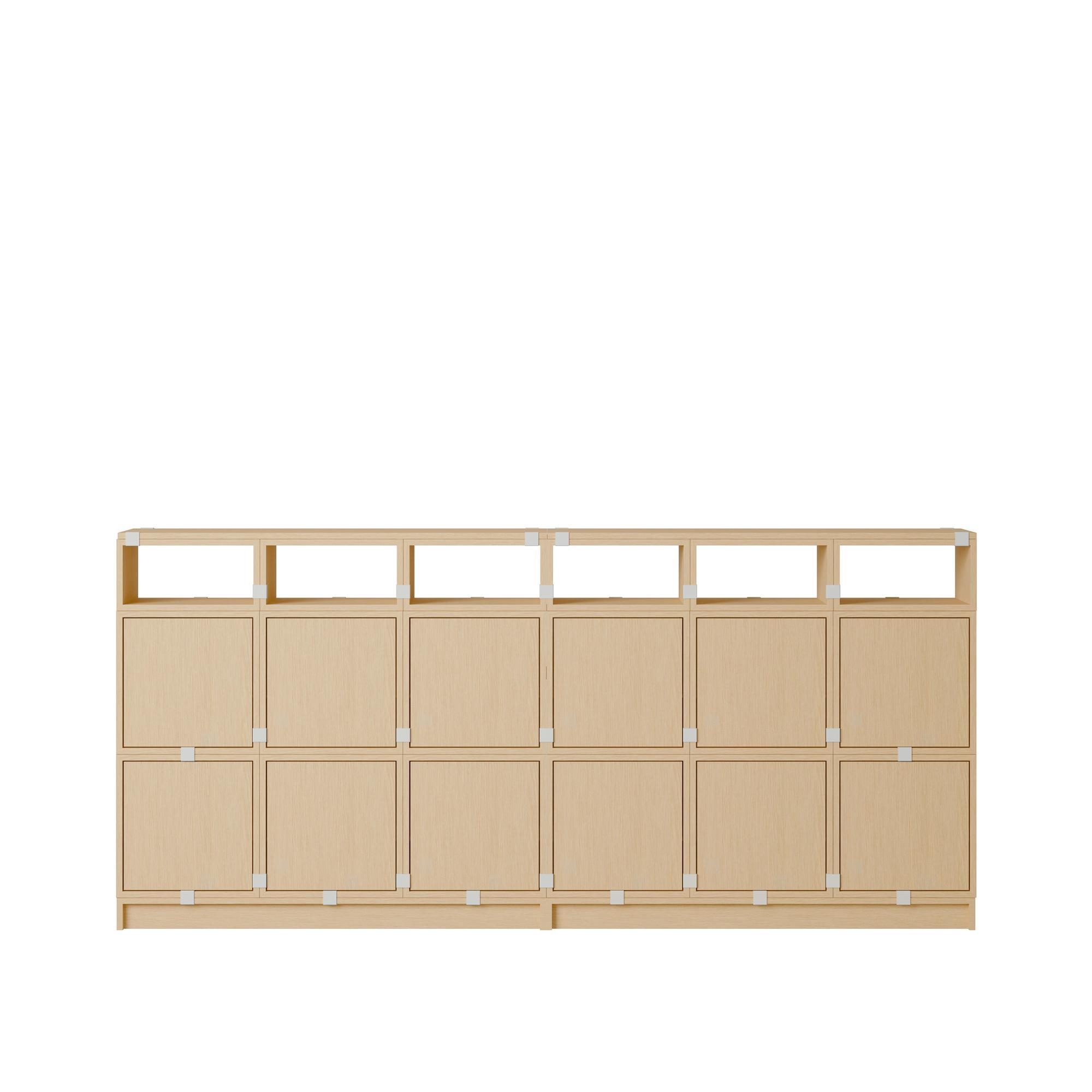 Muuto Stacked Bookrack Konfiguracja 1 Dąb