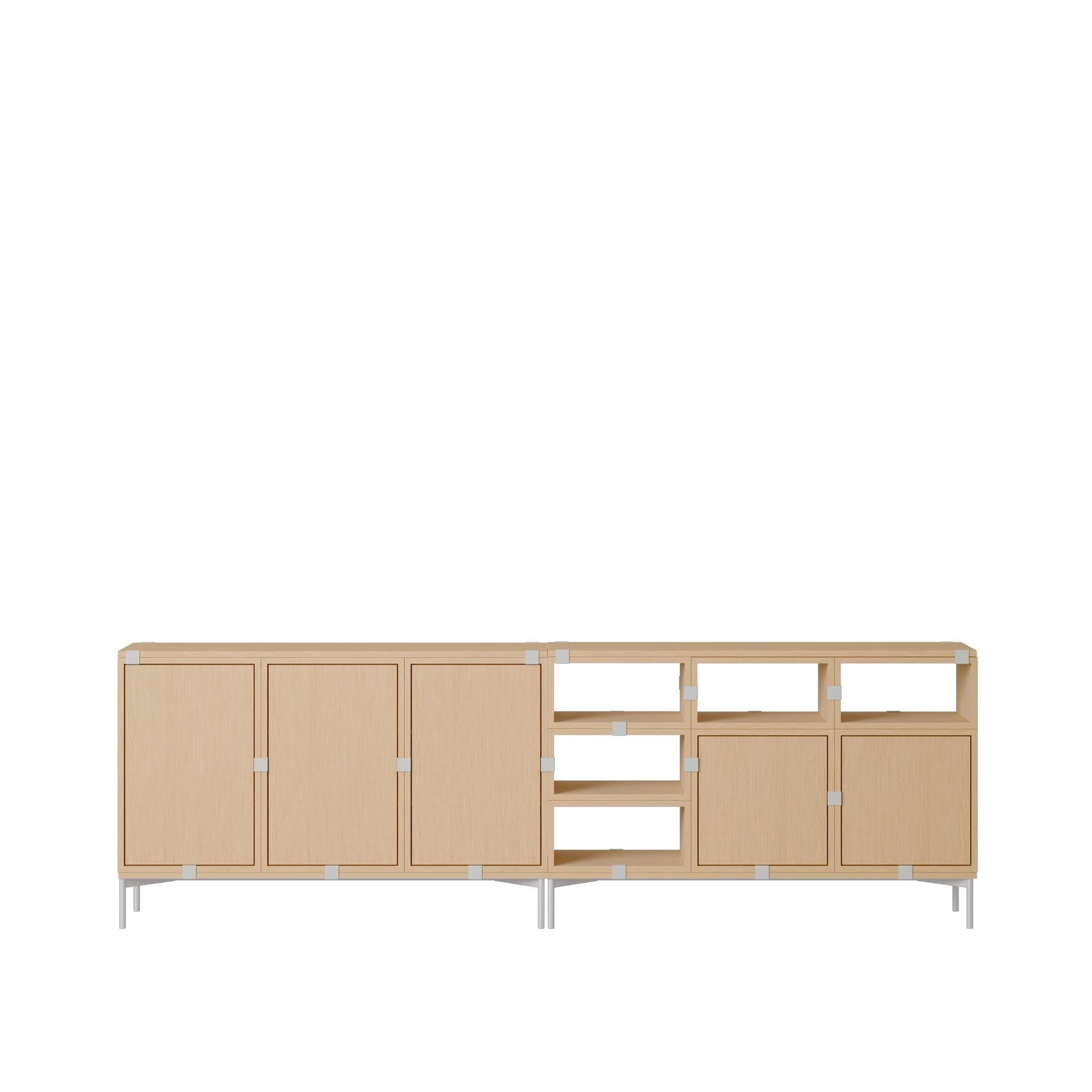 Muuto Stacked Bookcase Configuration 2 Oak