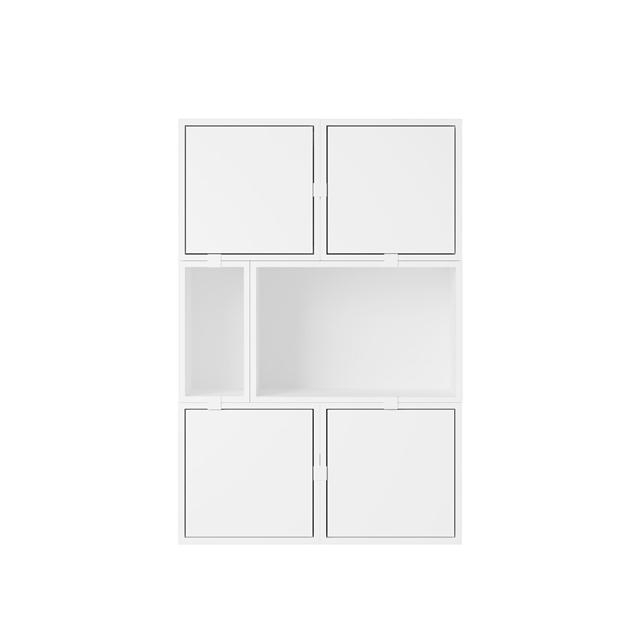 Gestapelde Stellingconfiguratie 4 Wit