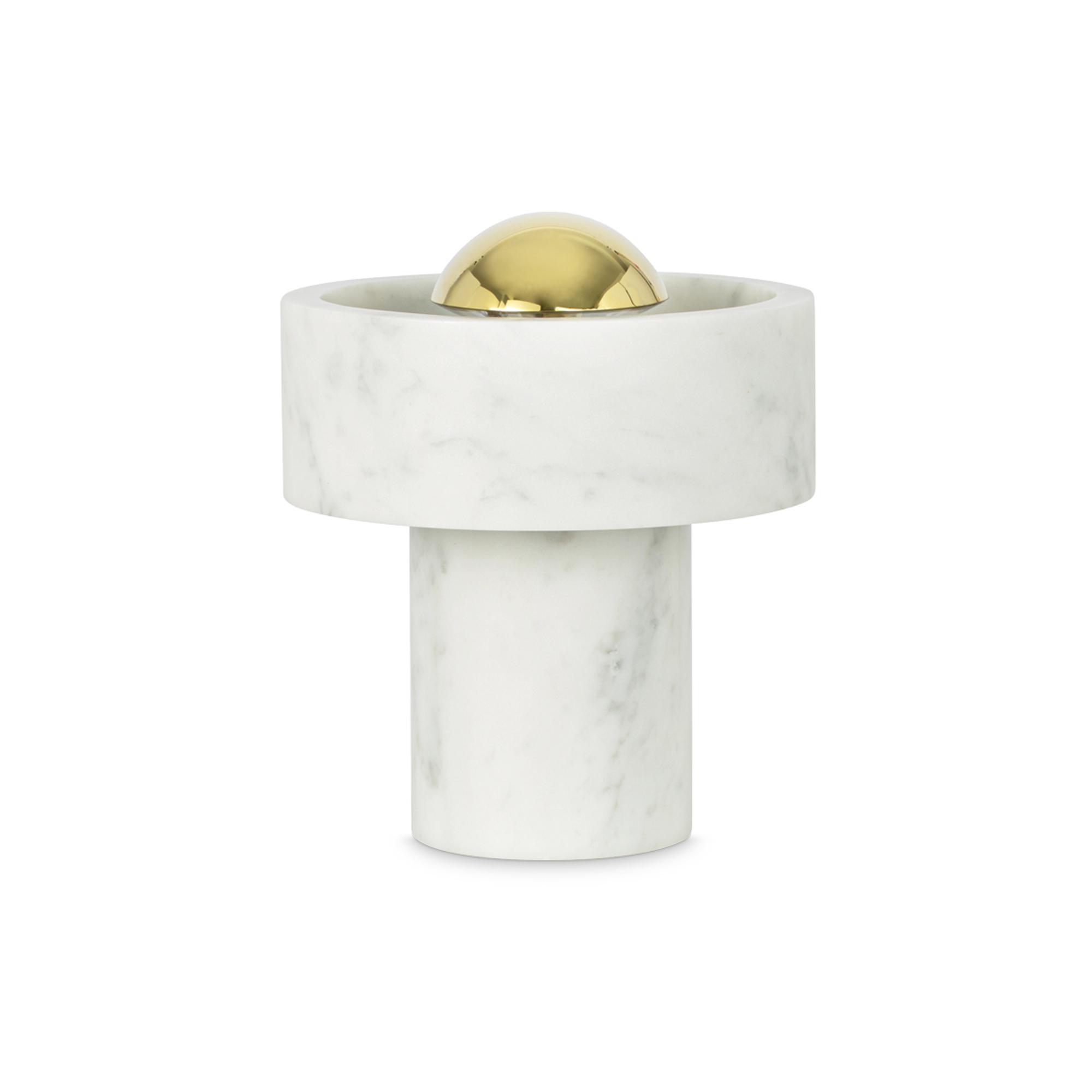 Tom Dixon Stone Transportable Table Lamp Marble