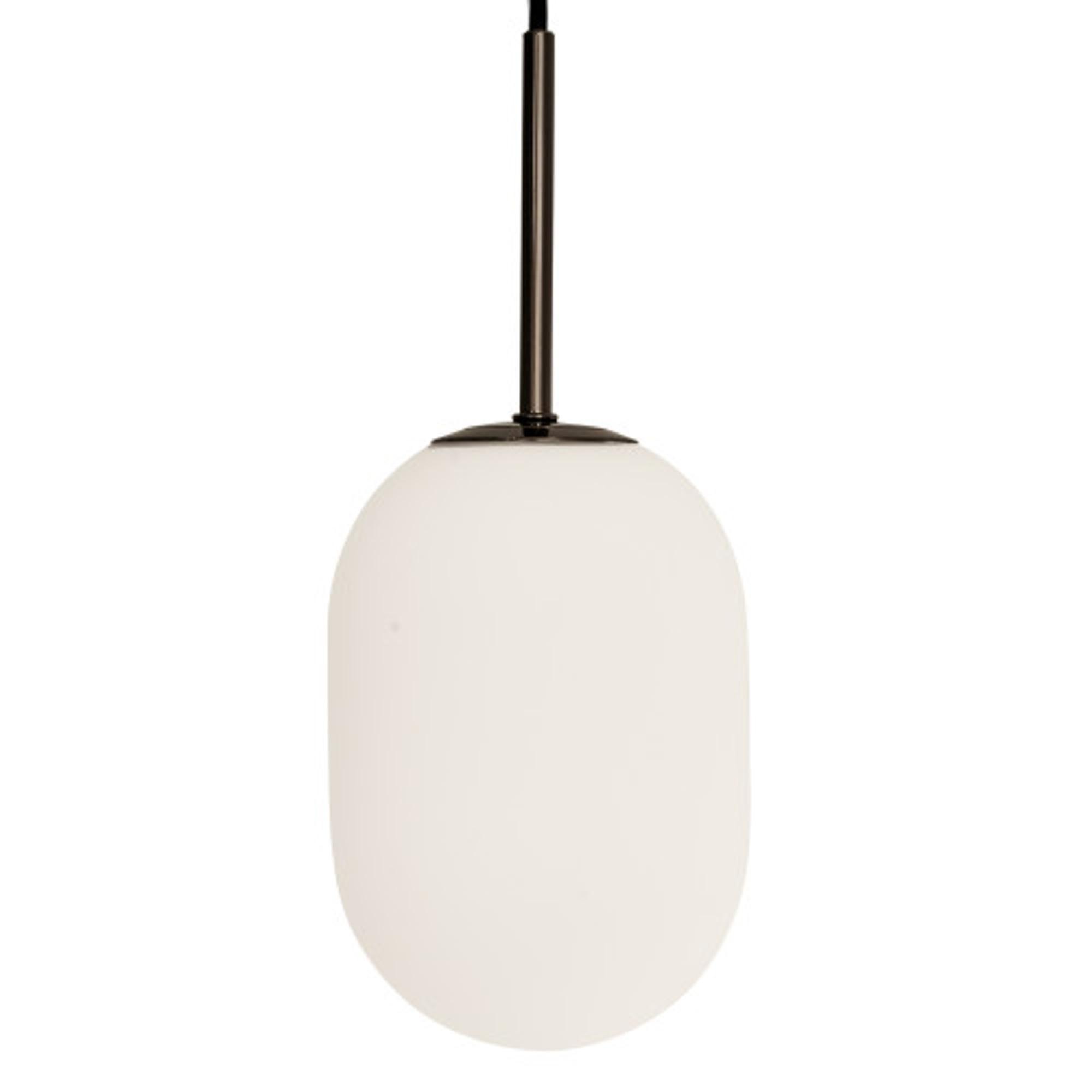 Watt & Veke Noor Pendant Small Opal/ Black