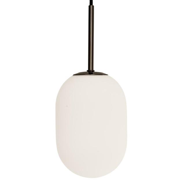Watt & Veke Noor Taklampa Liten Opal/ Svart