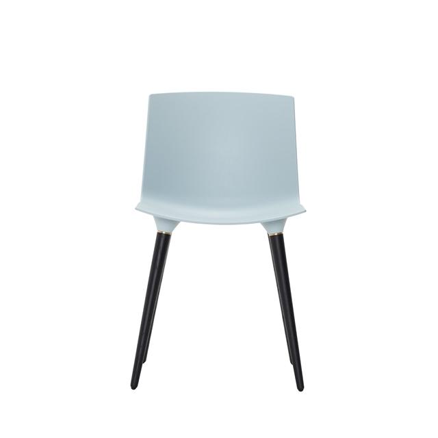 6: Andersen Furniture TAC Spisebordsstol Sort/Lysblå
