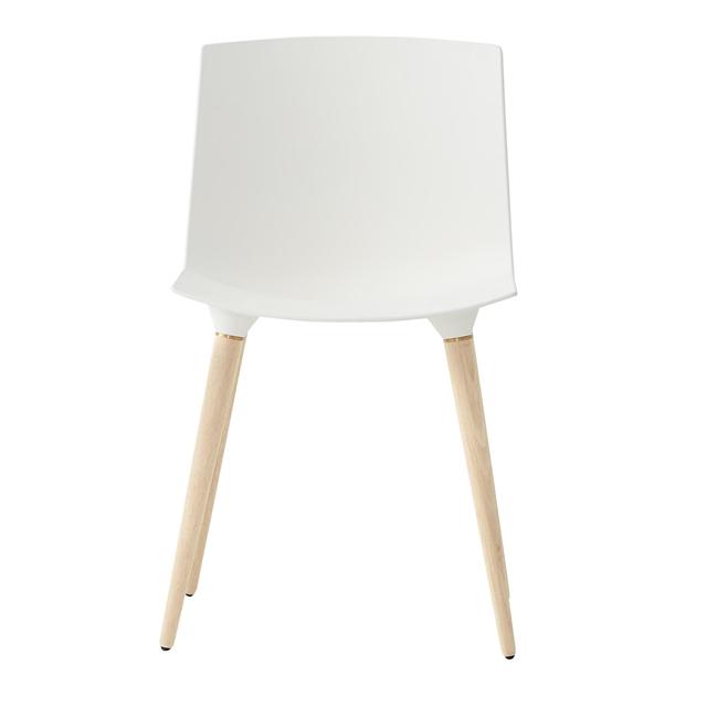 9: Andersen Furniture TAC Spisebordsstol Egetræ/Hvid