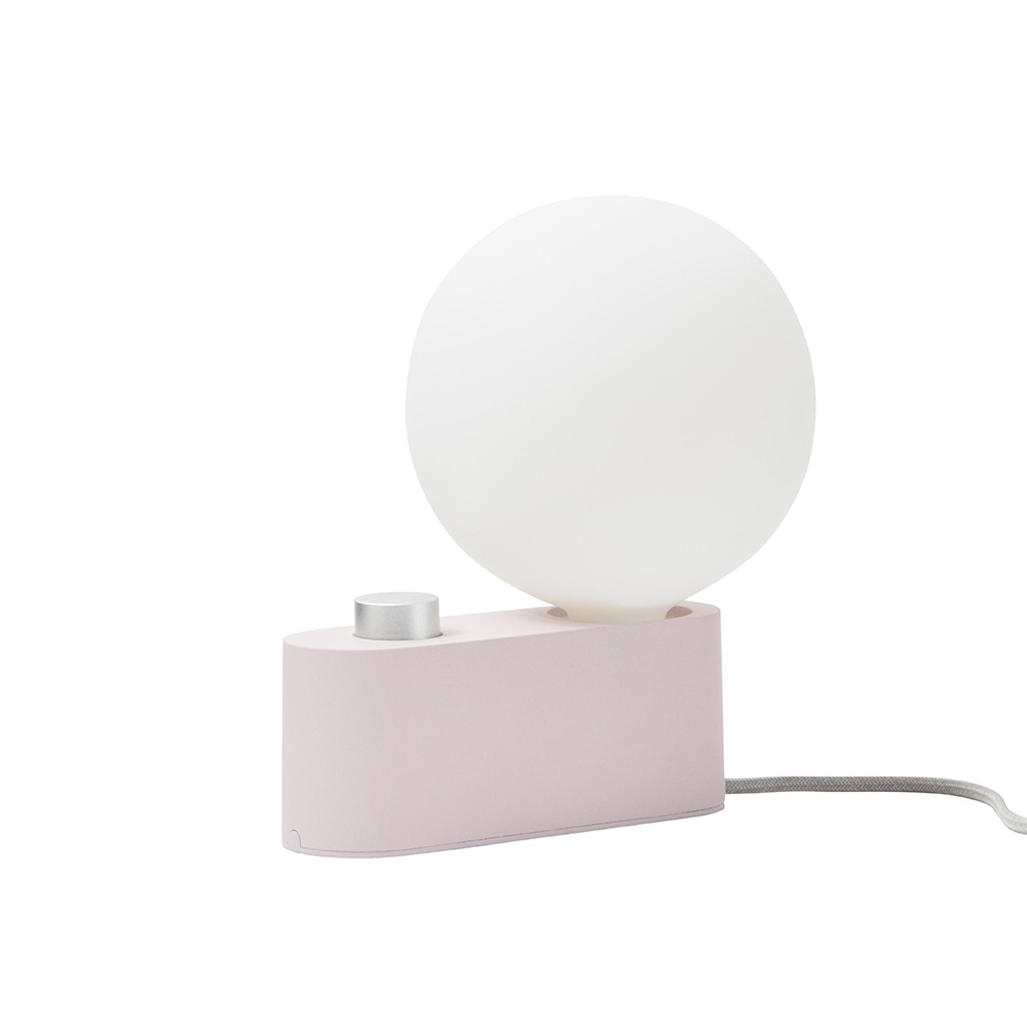 Tala Alumina Tischlampe Rosa mit Kugel IV