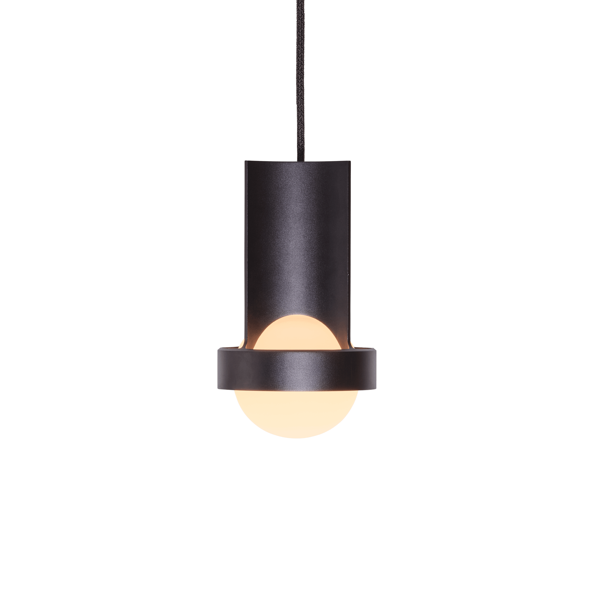 Tala Loop Single Petite Suspension Gris Foncé avec Sphère III