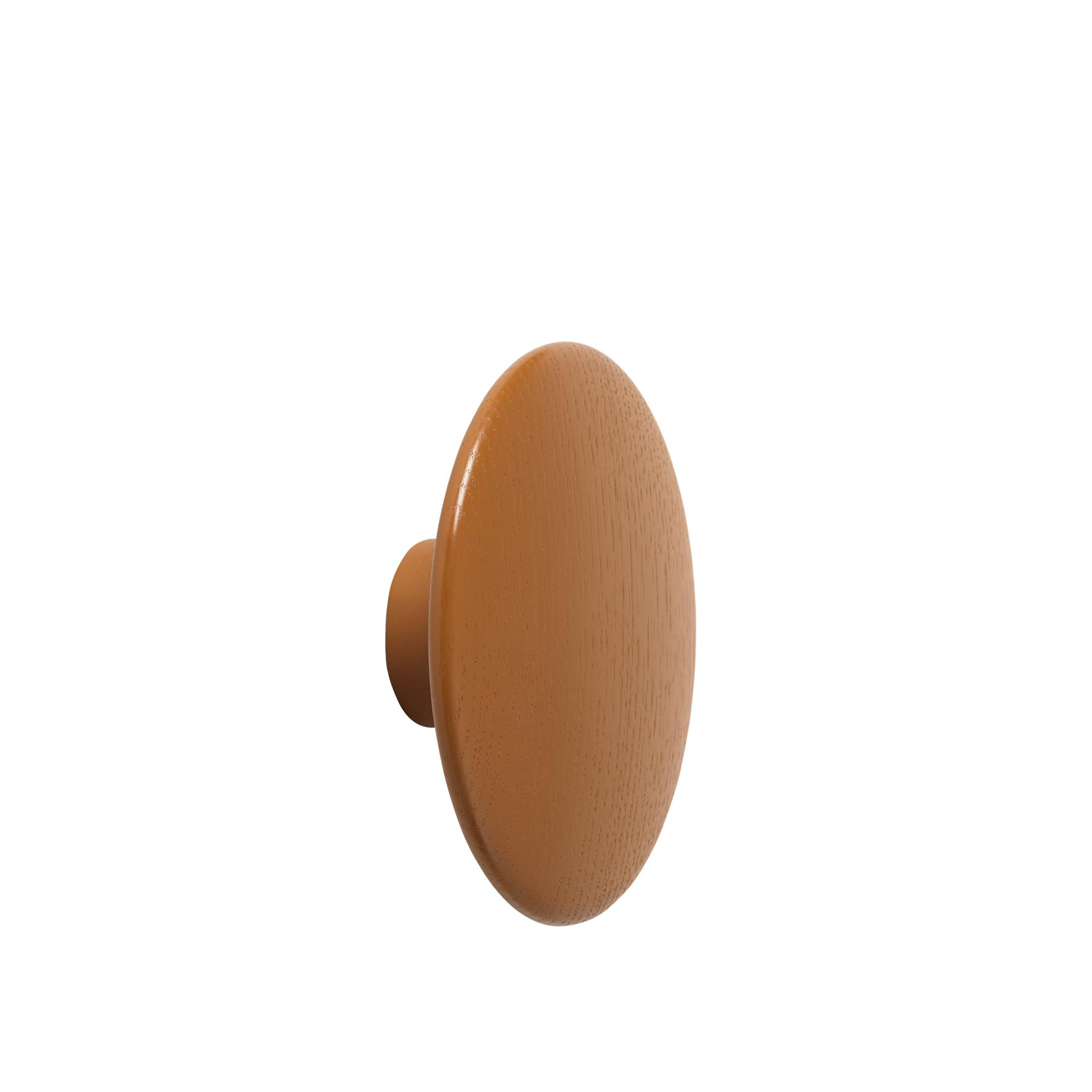 Muuto Dots Knage Træ Brun Ø17 cm