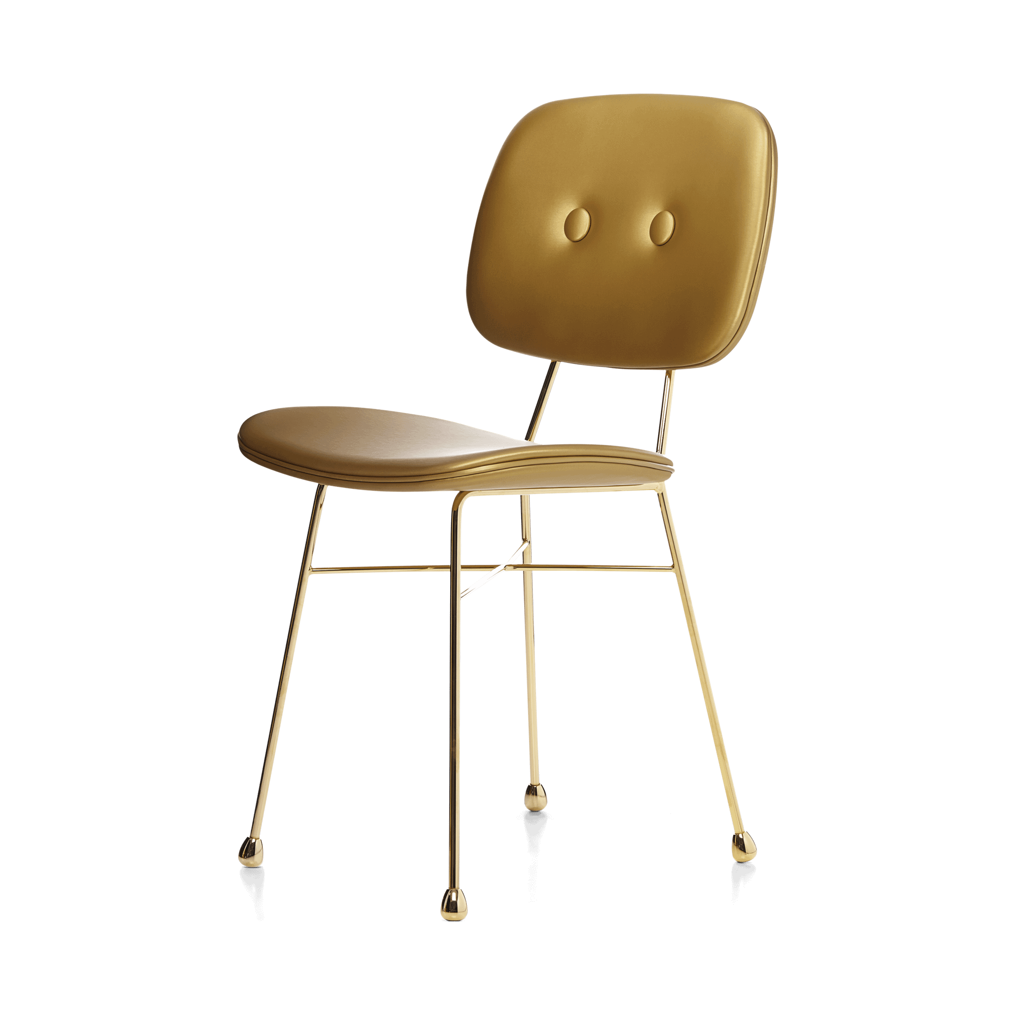 Moooi The Golden Chair Ruokapöydän tuoli Matt Gold