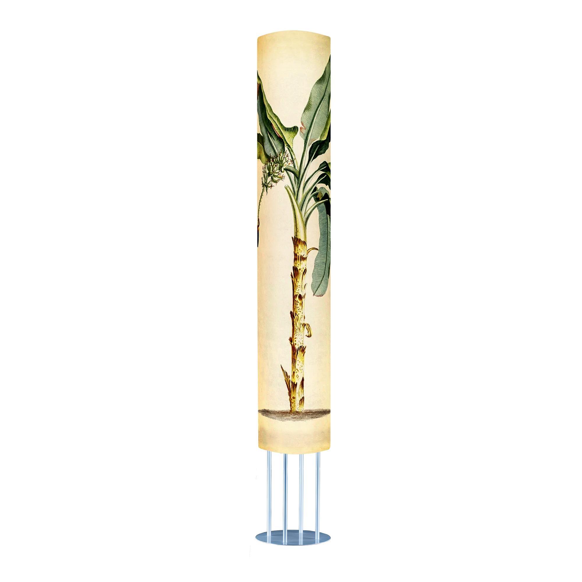 MagicoClaudio The Tube Floor Lamp Banana Plant