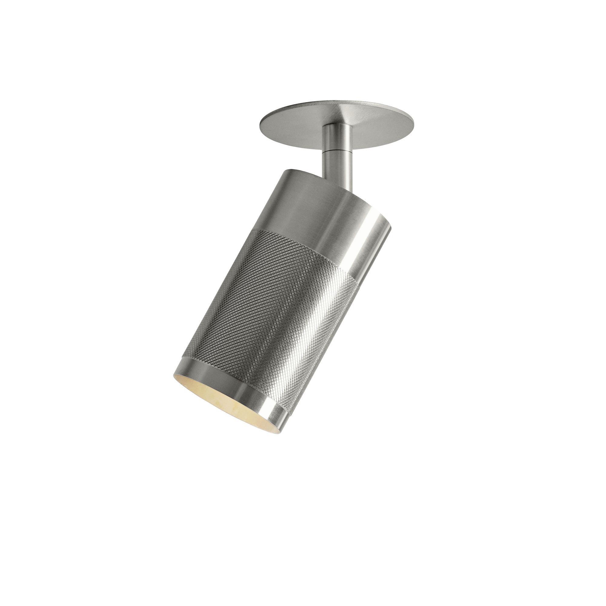 Thorup Copenhagen Cartridge Recessed Ceiling Light Nickel Plated Brass Box-Fit