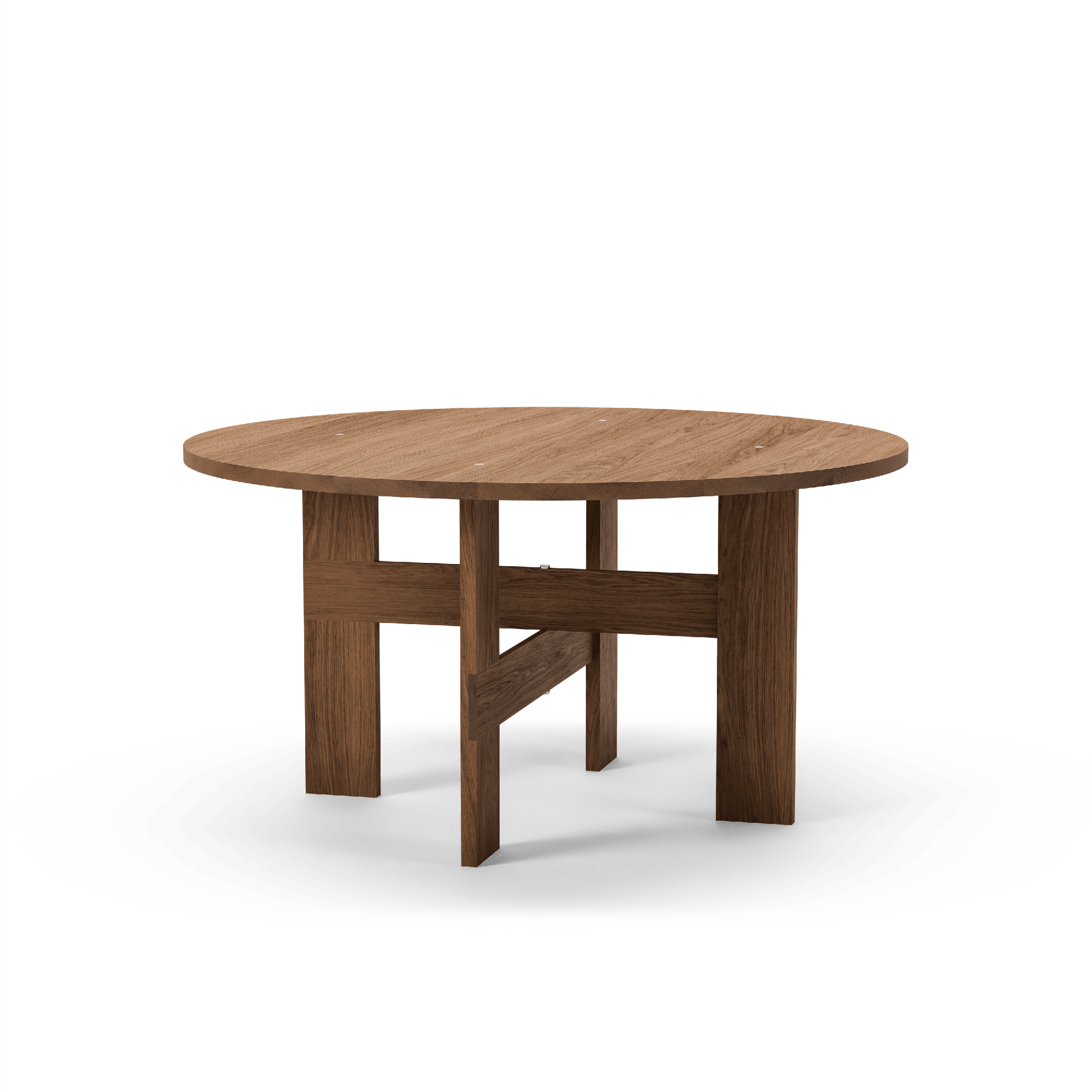 Thorup Copenhagen Mio Dining Table Ø140 Solid Stained Oak