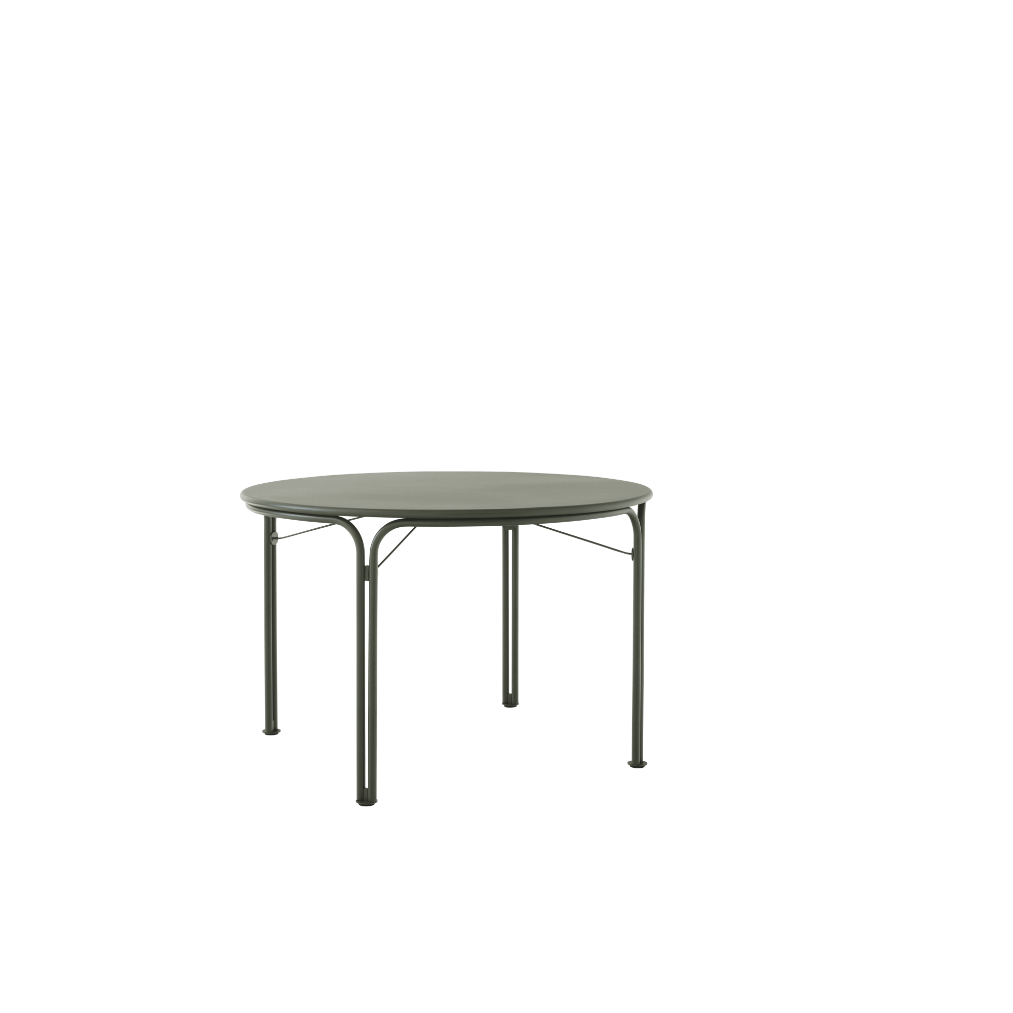 &Tradition Thorvald SC98 Dining Table Ø115 Bronze Green