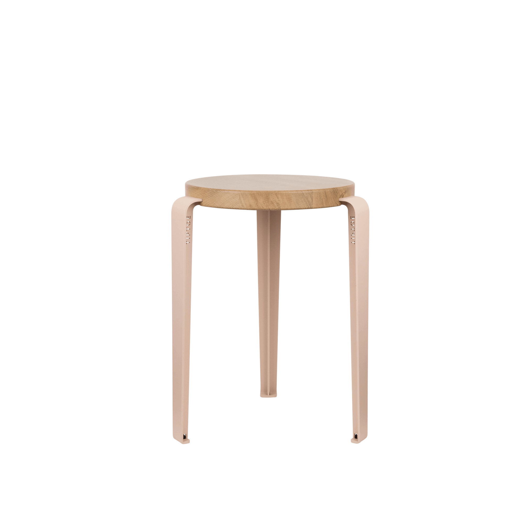 TipToe x Heju Lou Stool Oak/Aurora Brown